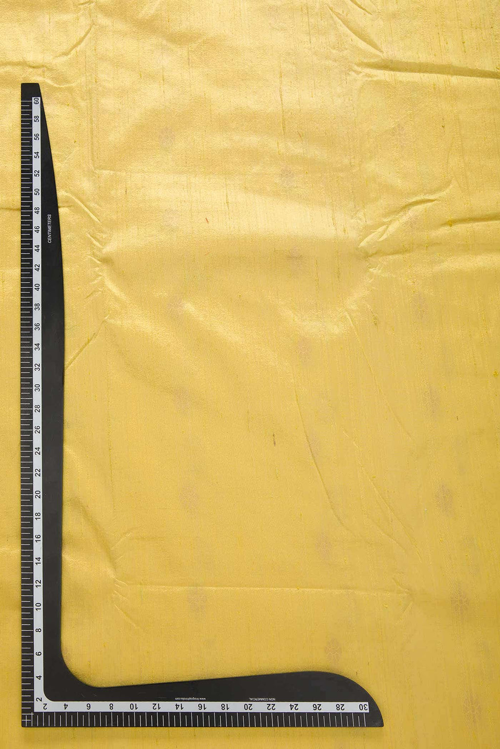 Yellow Raw Silk Dress Material