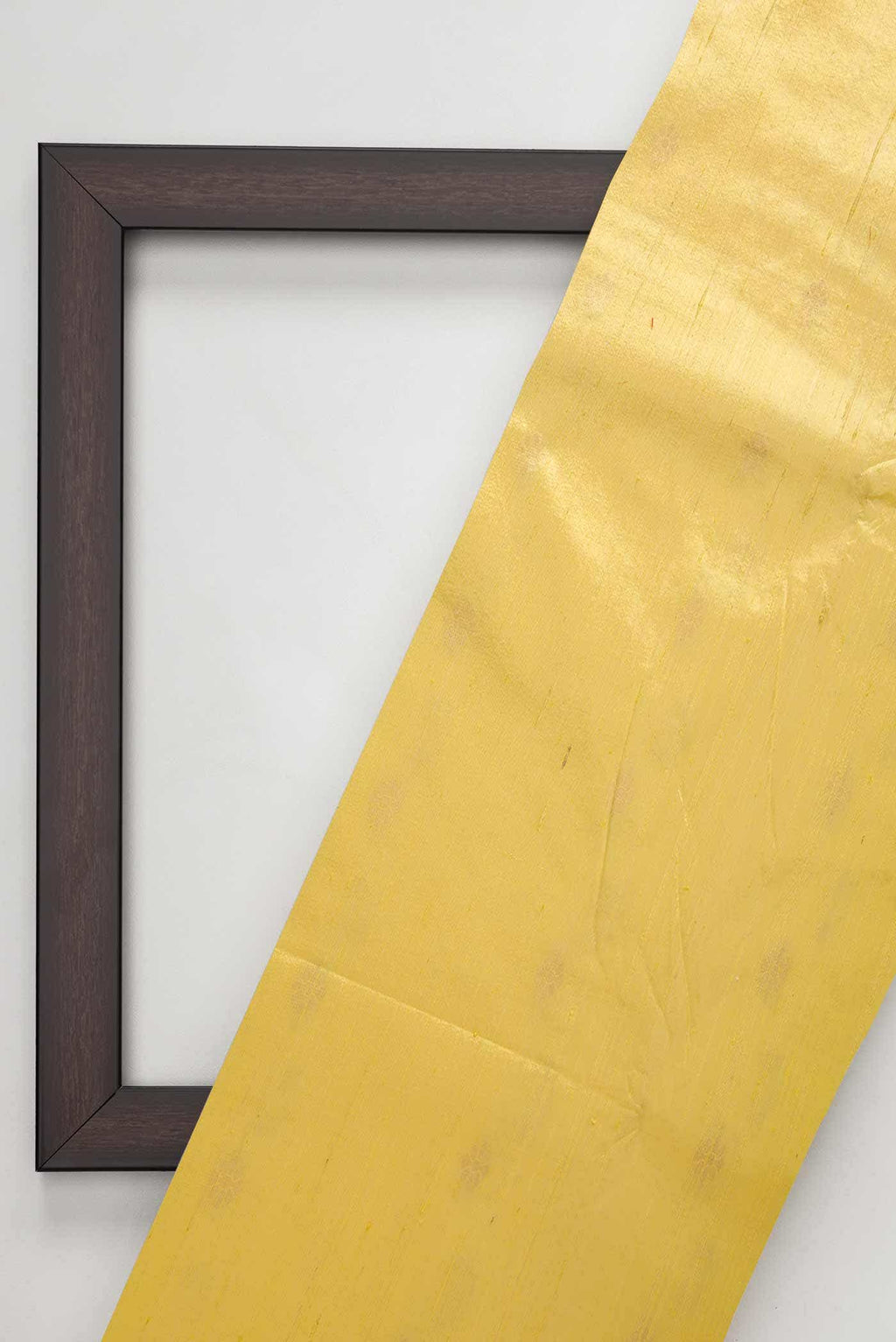 Yellow Raw Silk Dress Material