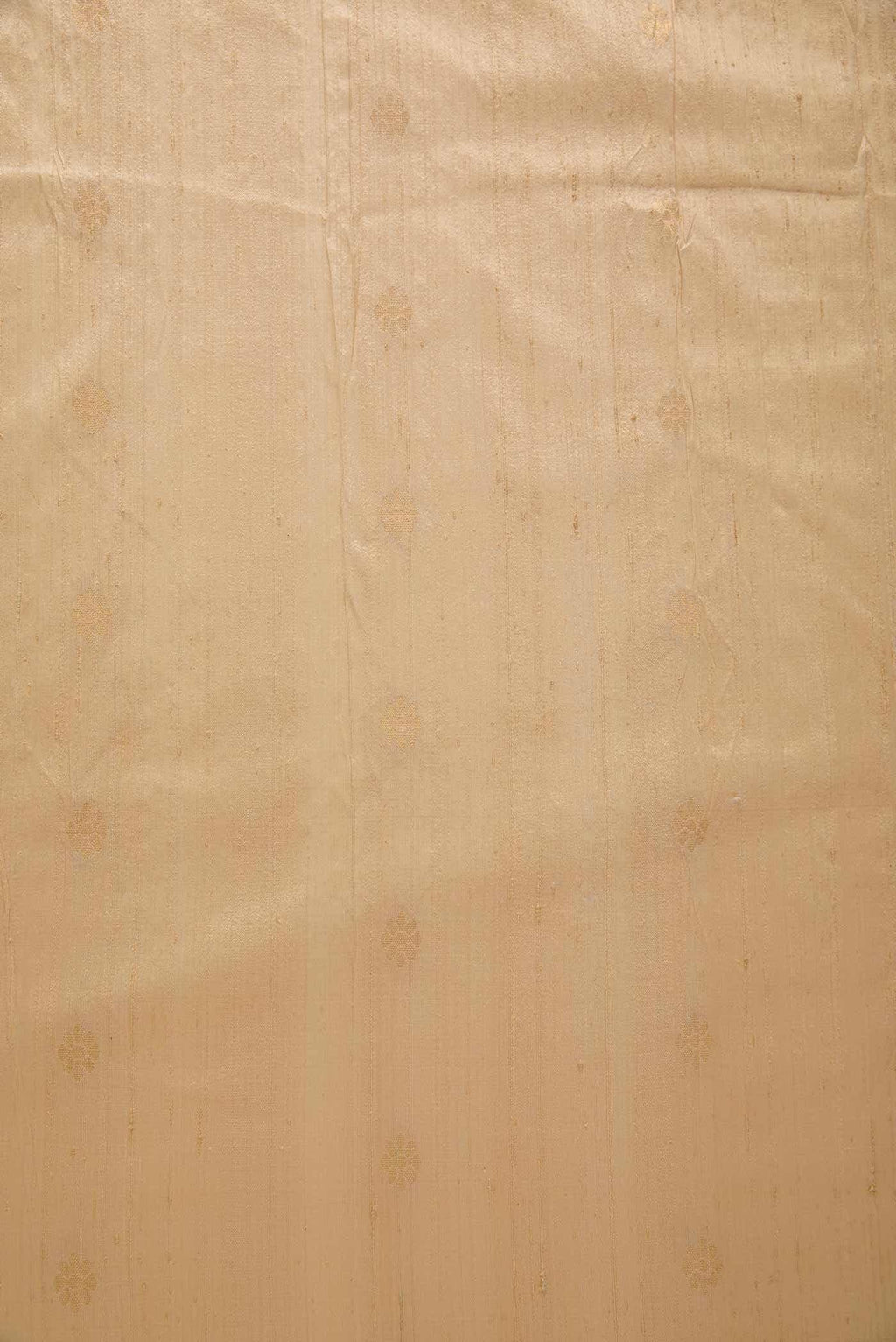 Cream Raw Silk Dress Material