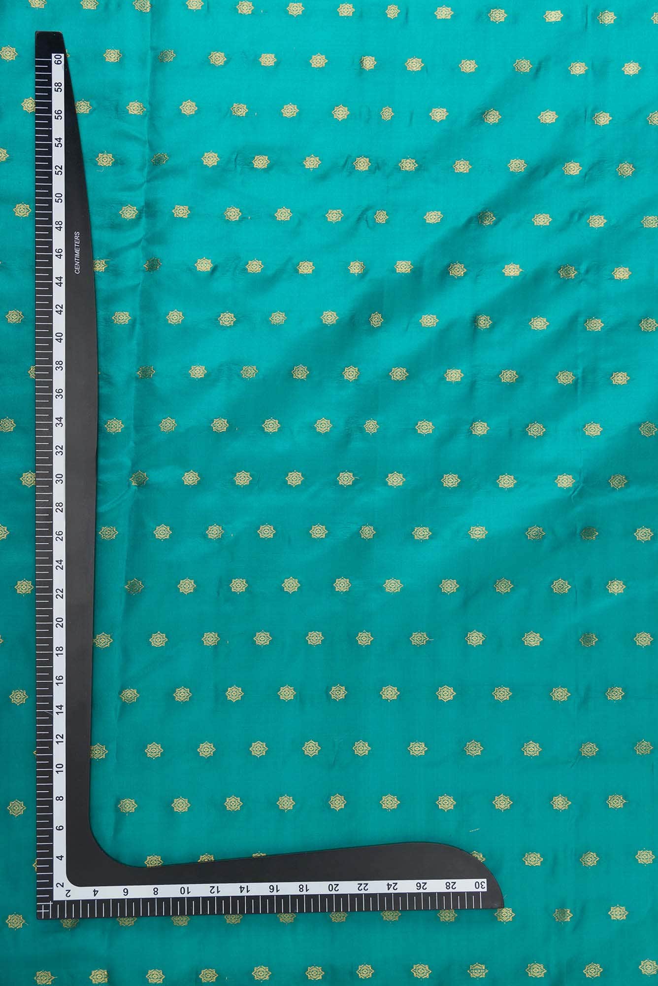 Green Kanchipuram Silk Dress Material