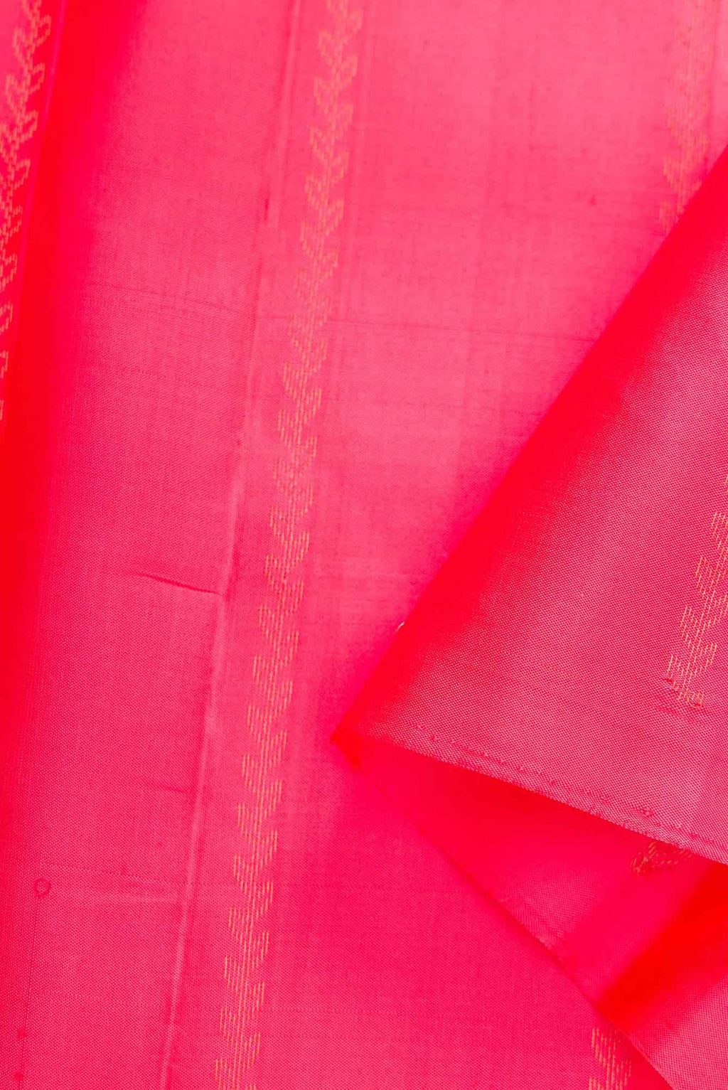 Peach Kanchipuram Silk Dress Material