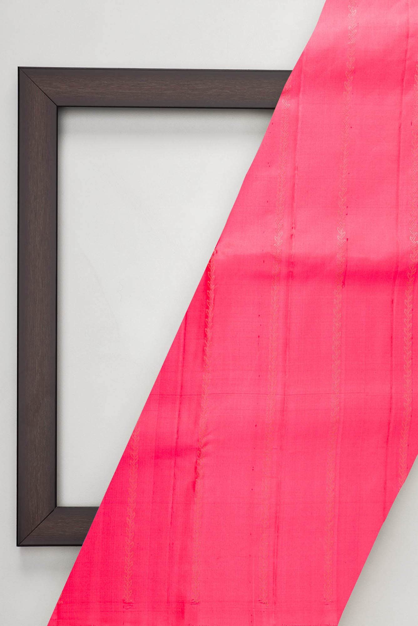 Peach Kanchipuram Silk Dress Material