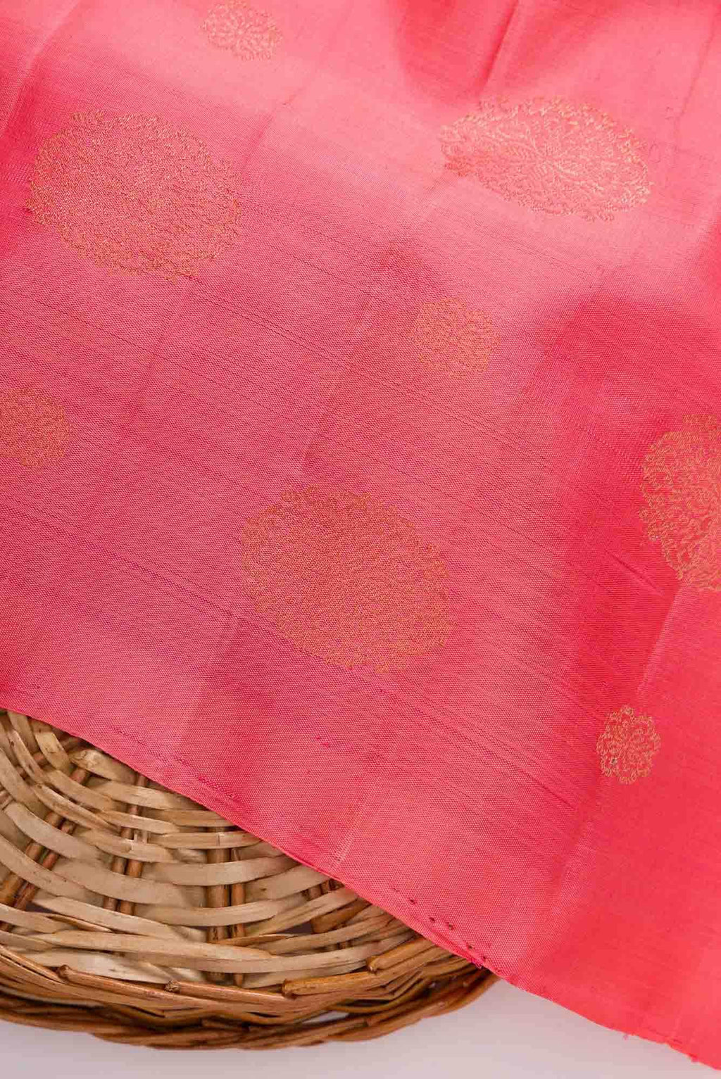 Pink Kanchipuram Silk Dress Material