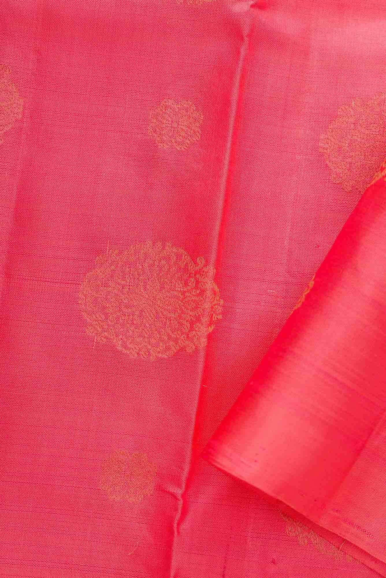 Pink Kanchipuram Silk Dress Material