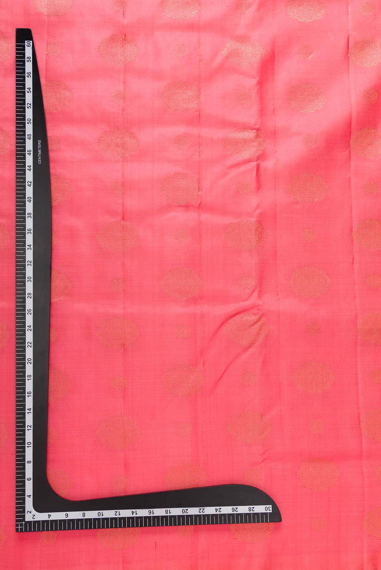 Pink Kanchipuram Silk Dress Material