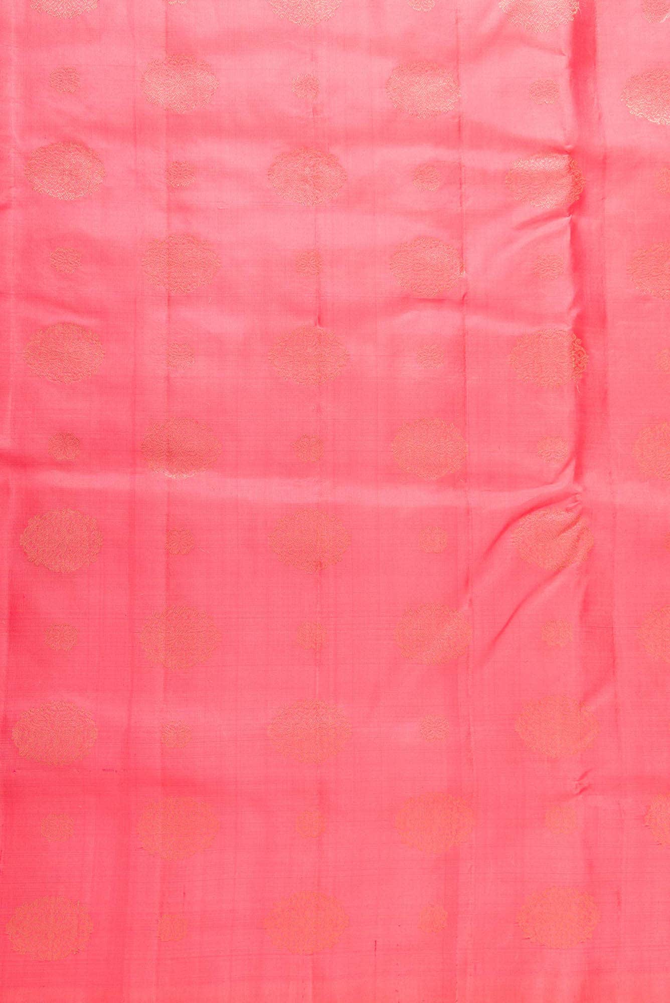 Pink Kanchipuram Silk Dress Material