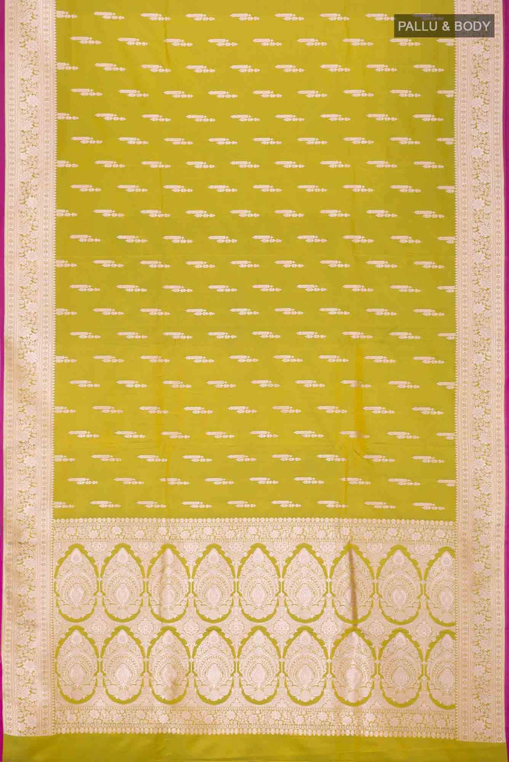 Green Banarasi Silk Saree