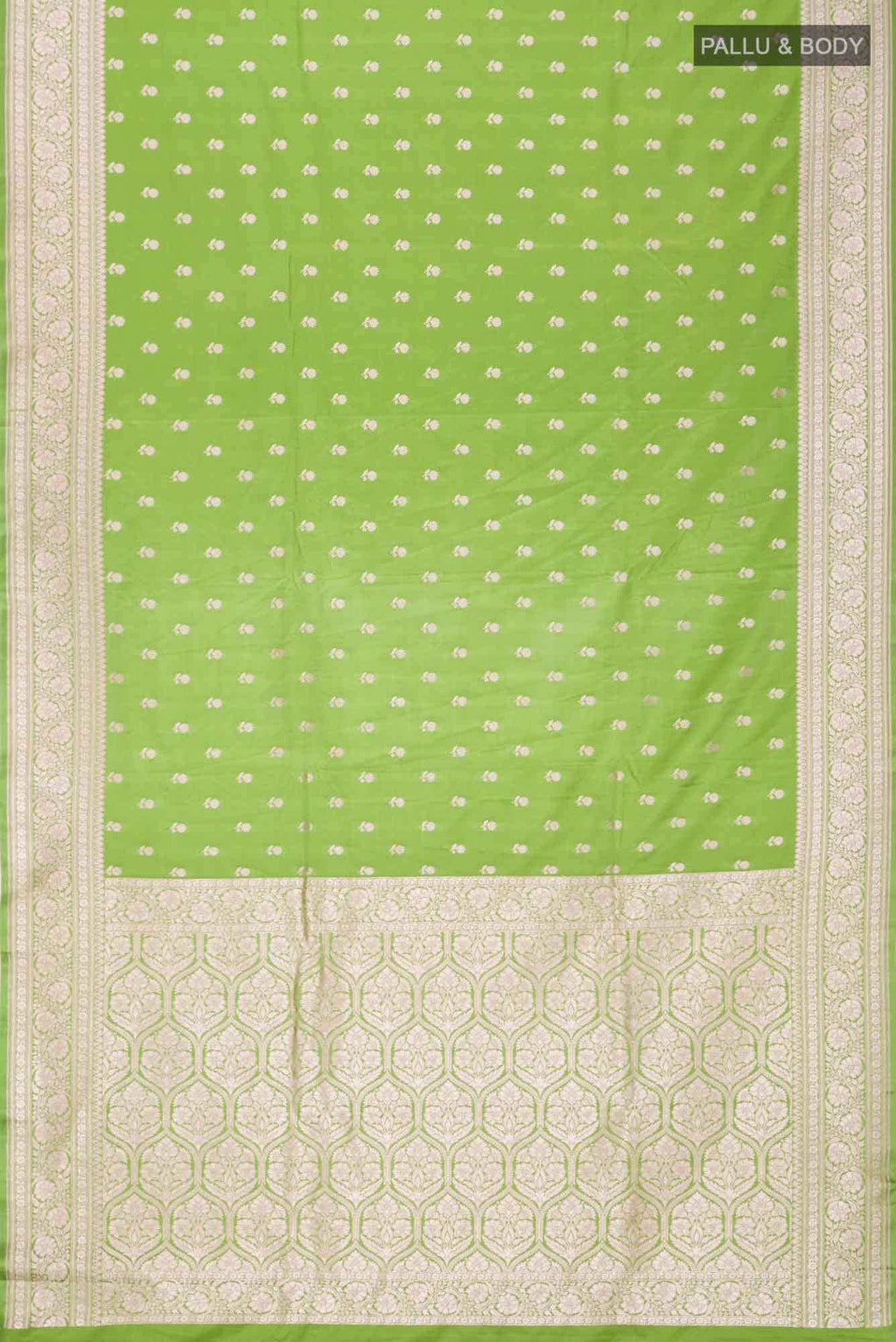 Green Banarasi Silk Saree