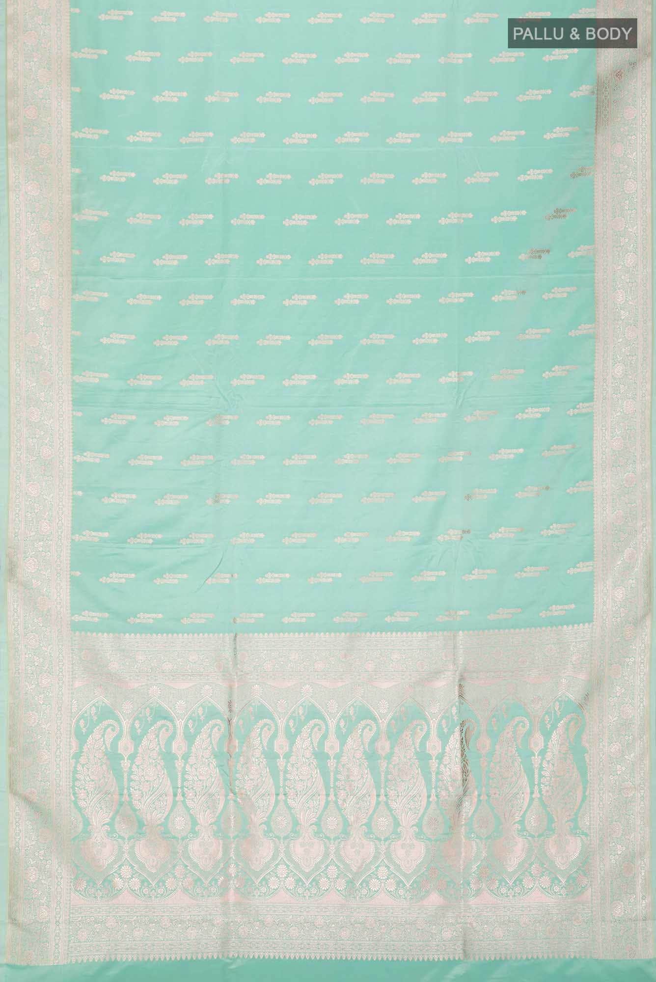 Green Banarasi Silk Saree