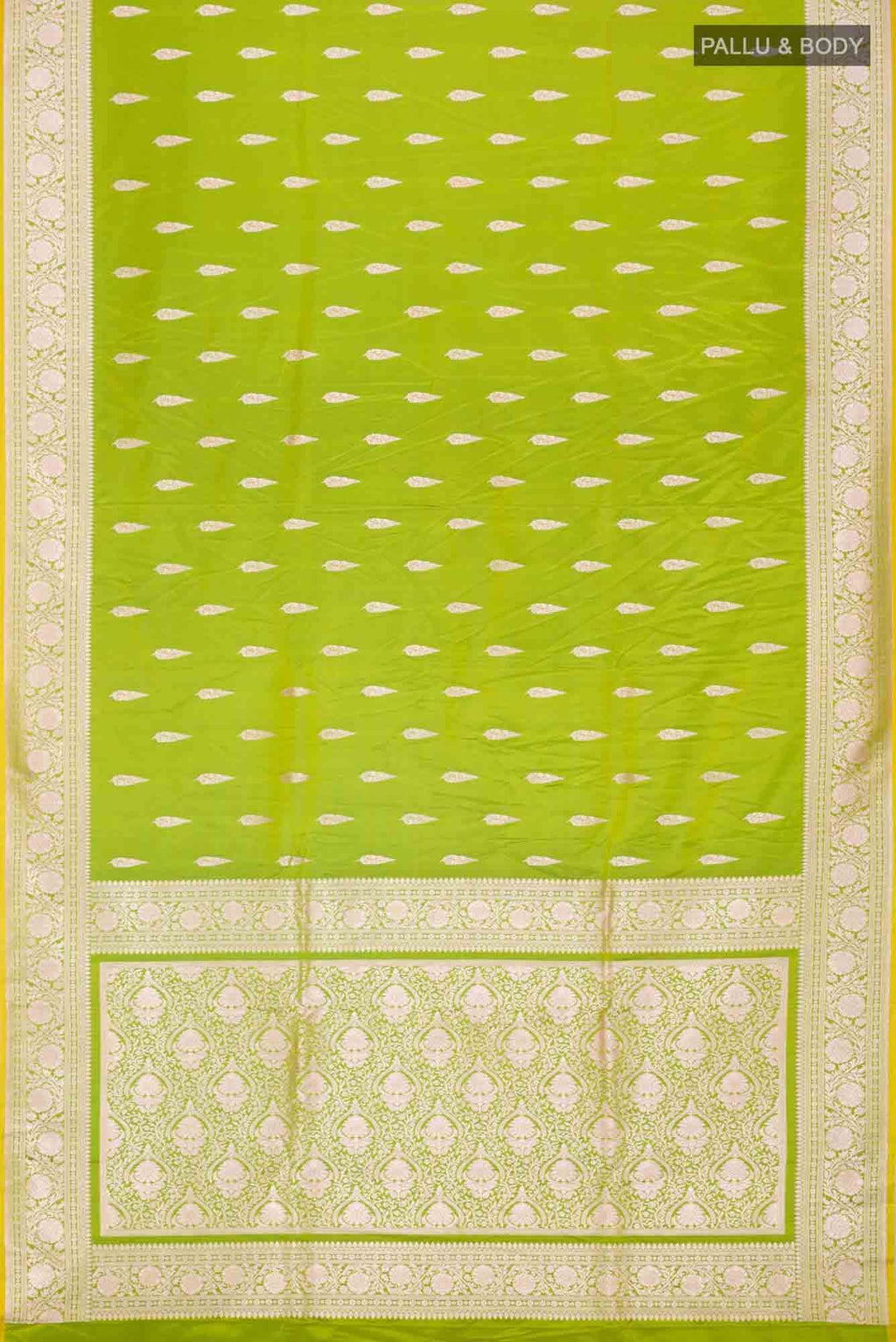 Green Banarasi Silk Saree