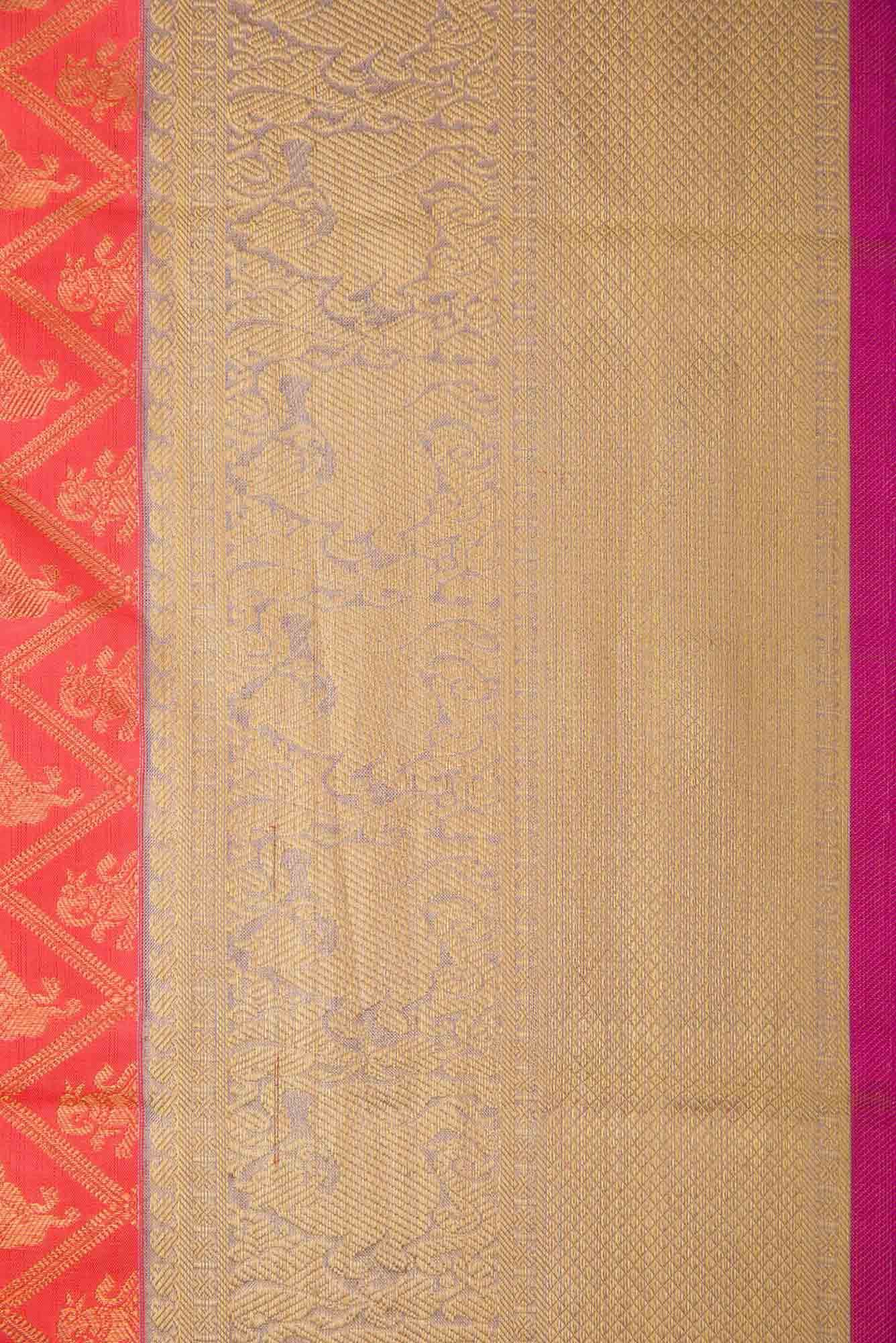 Red Kanjivaram Silk Saree