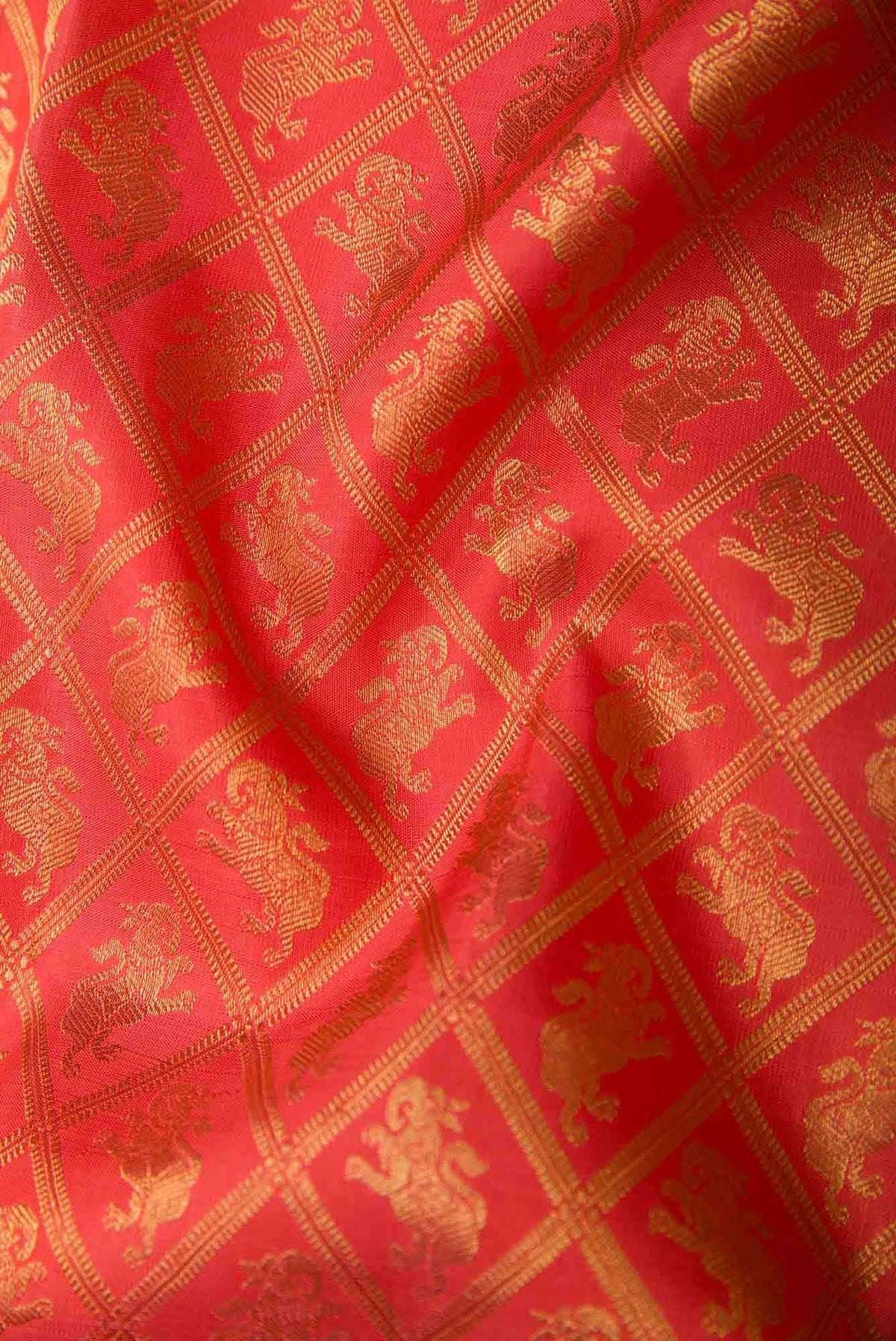 Red Kanjivaram Silk Saree
