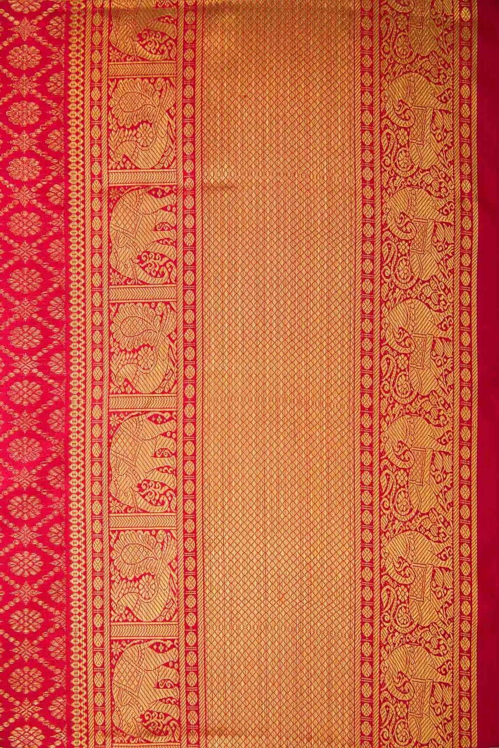Red Kanjivaram Silk Saree