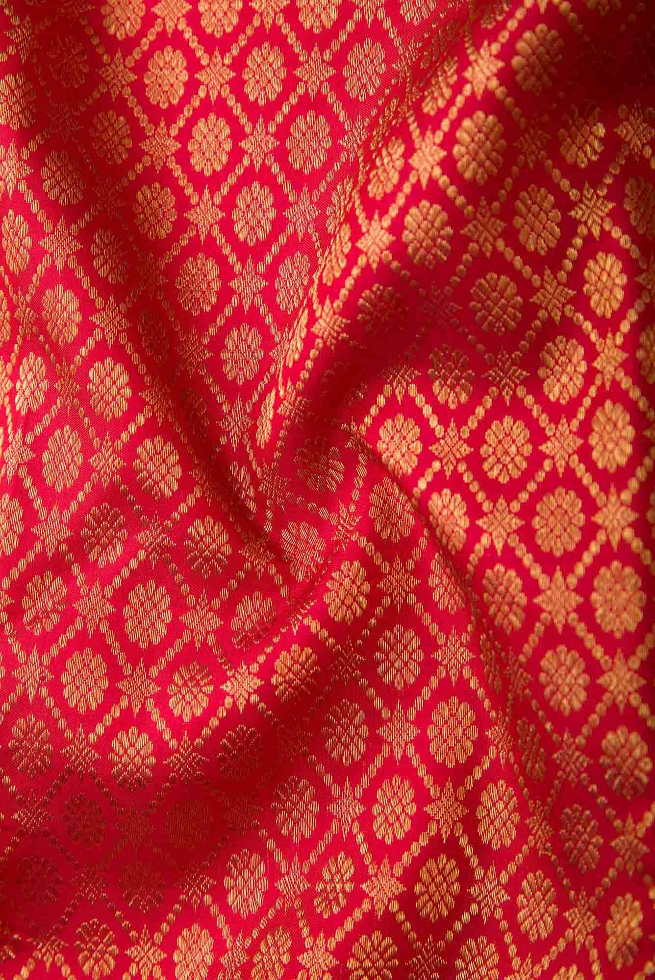 Red Kanjivaram Silk Saree