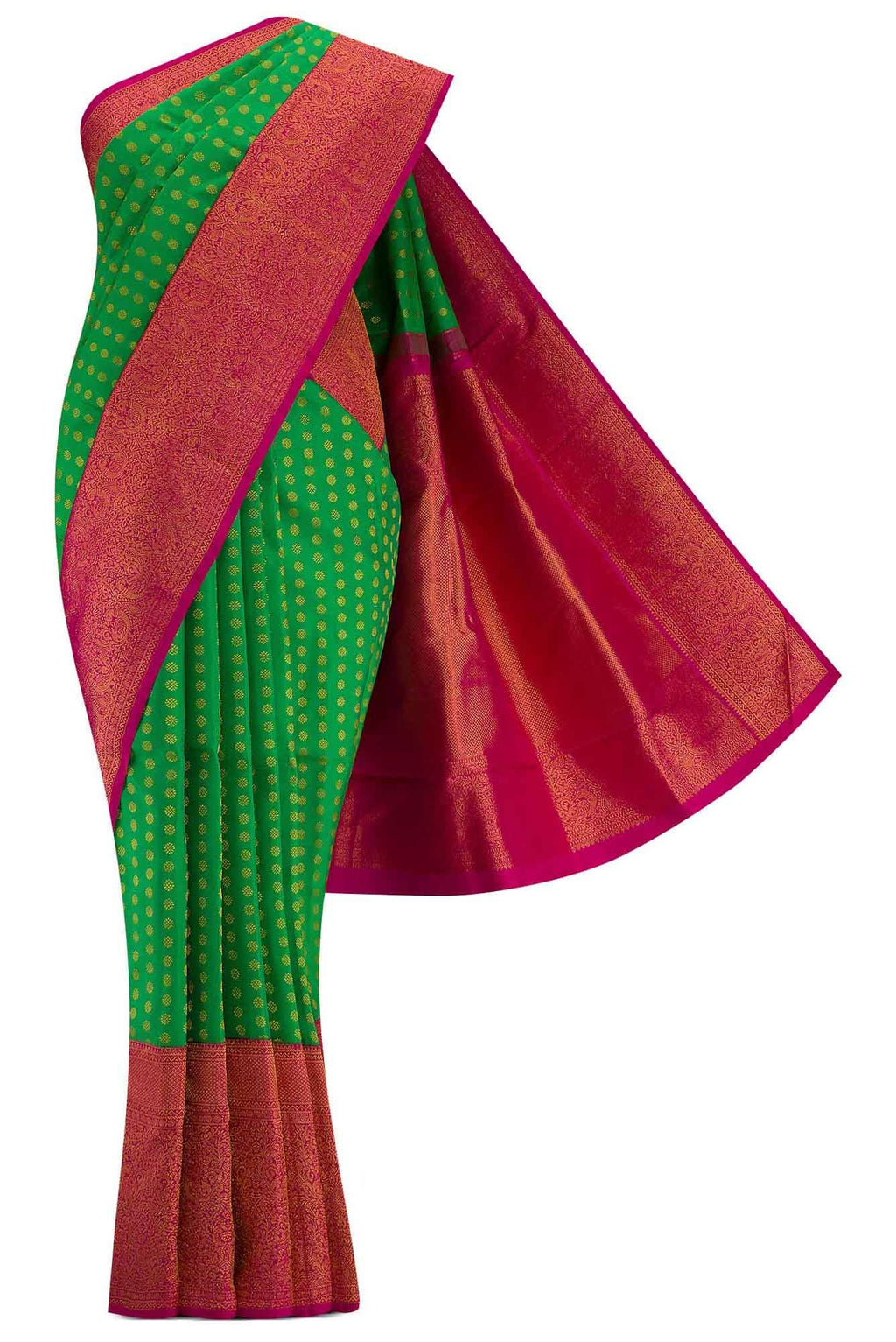 Green Kanchipuram Silk Saree