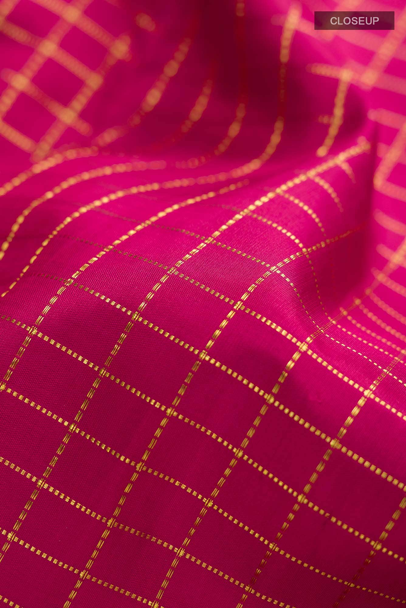 Maroon Kanchipuram Silk Nine Yards Saree