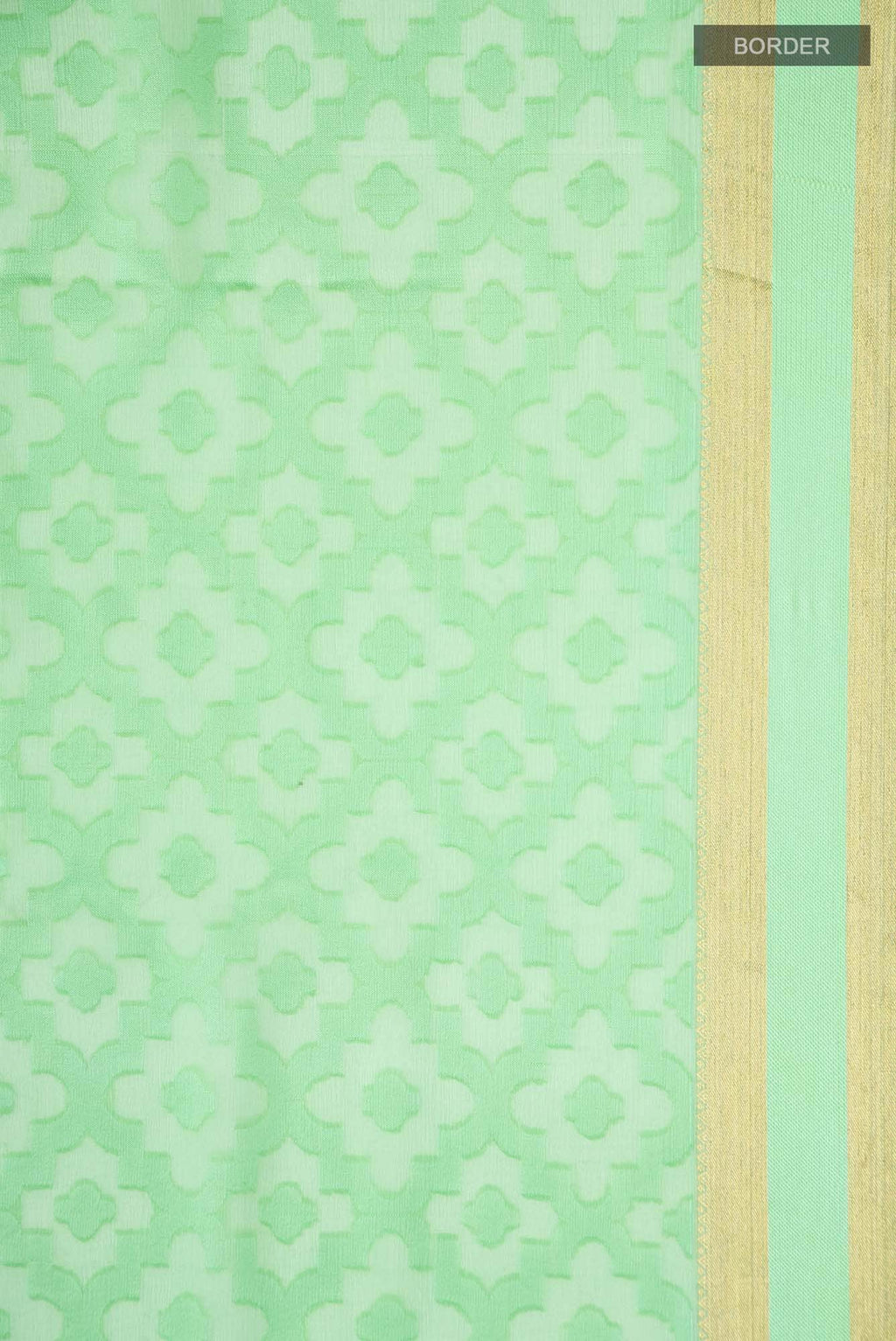 Green Mysore Chiffon Saree