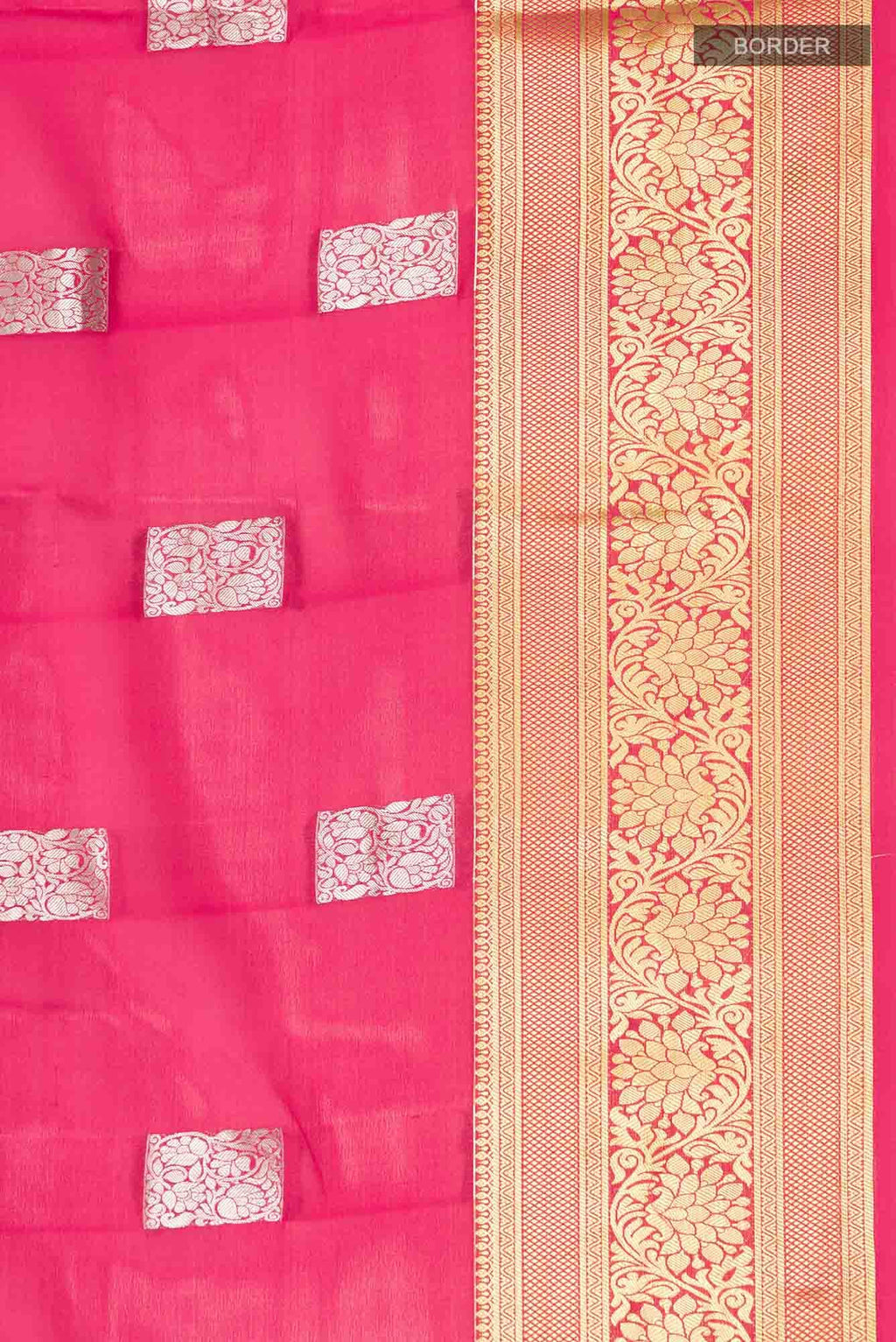 Coral Mysore Crepe Saree