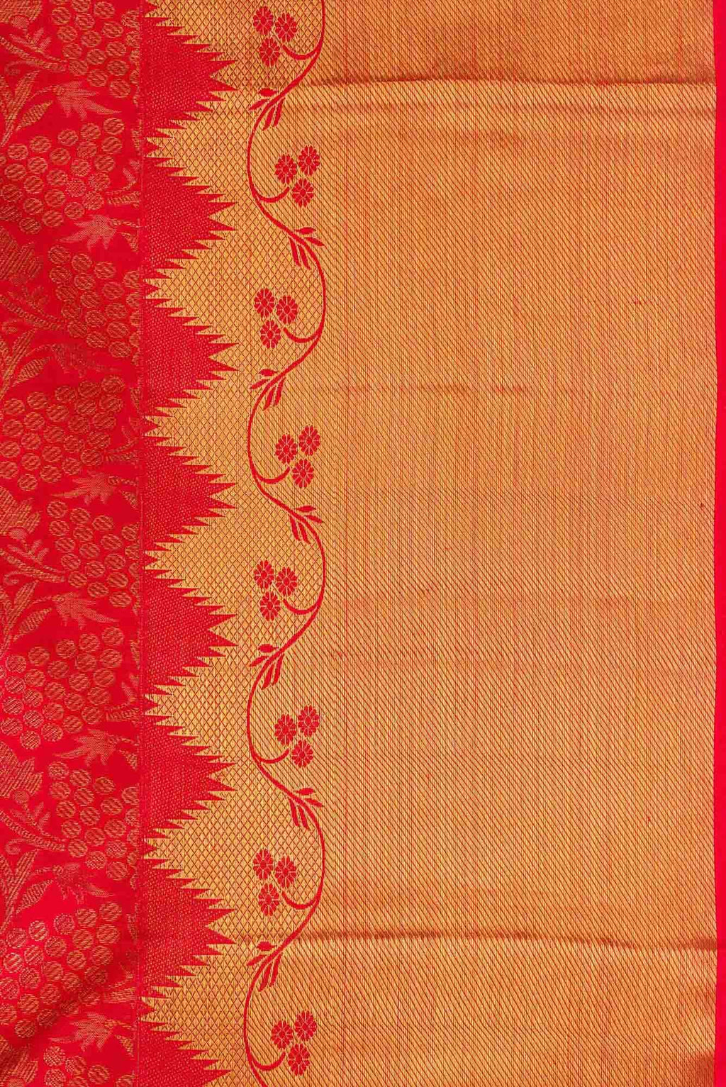 Red Kanchipuram Silk Saree