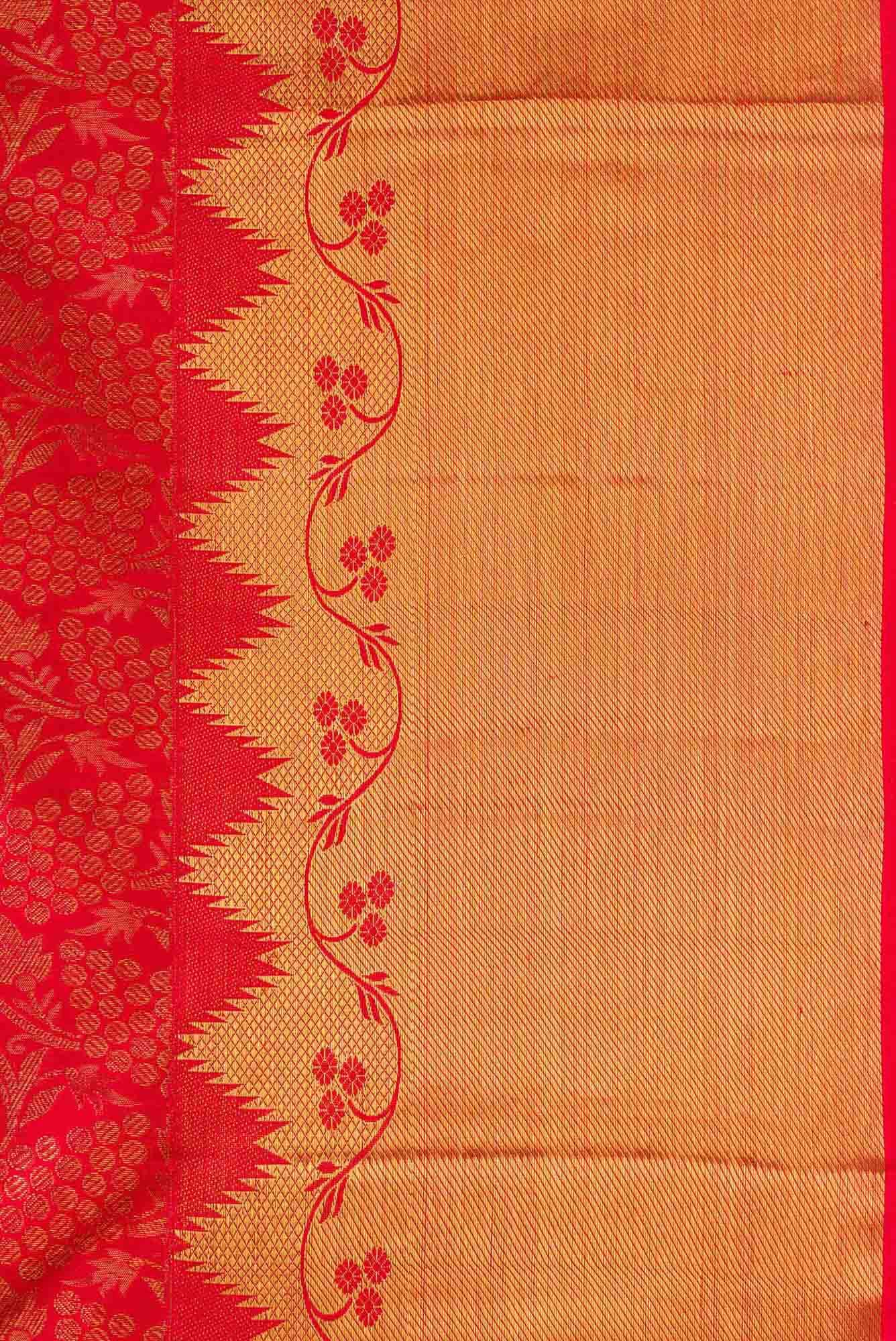 Red Kanchipuram Silk Saree
