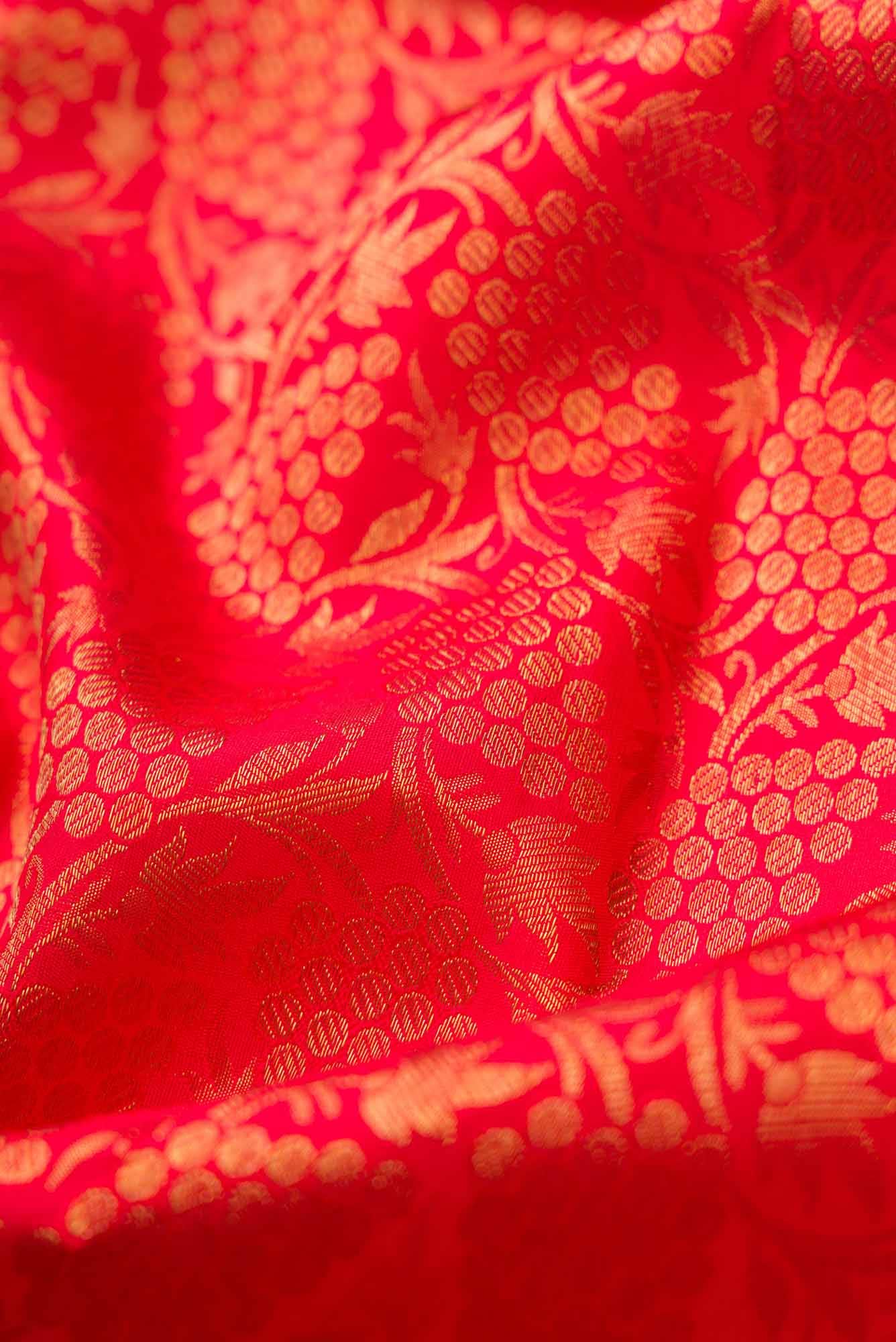 Red Kanchipuram Silk Saree