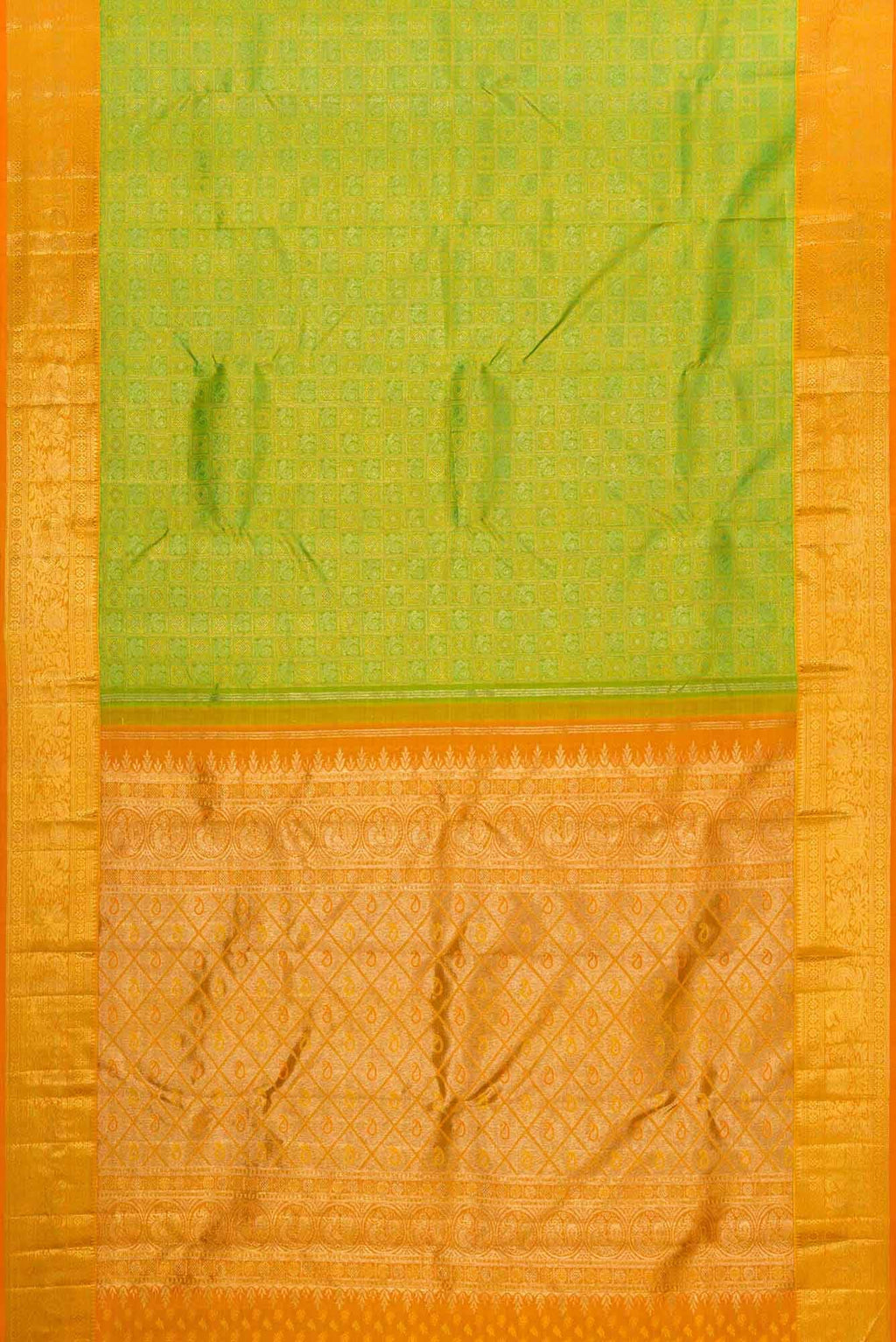 Green Kanchipuram Silk Saree