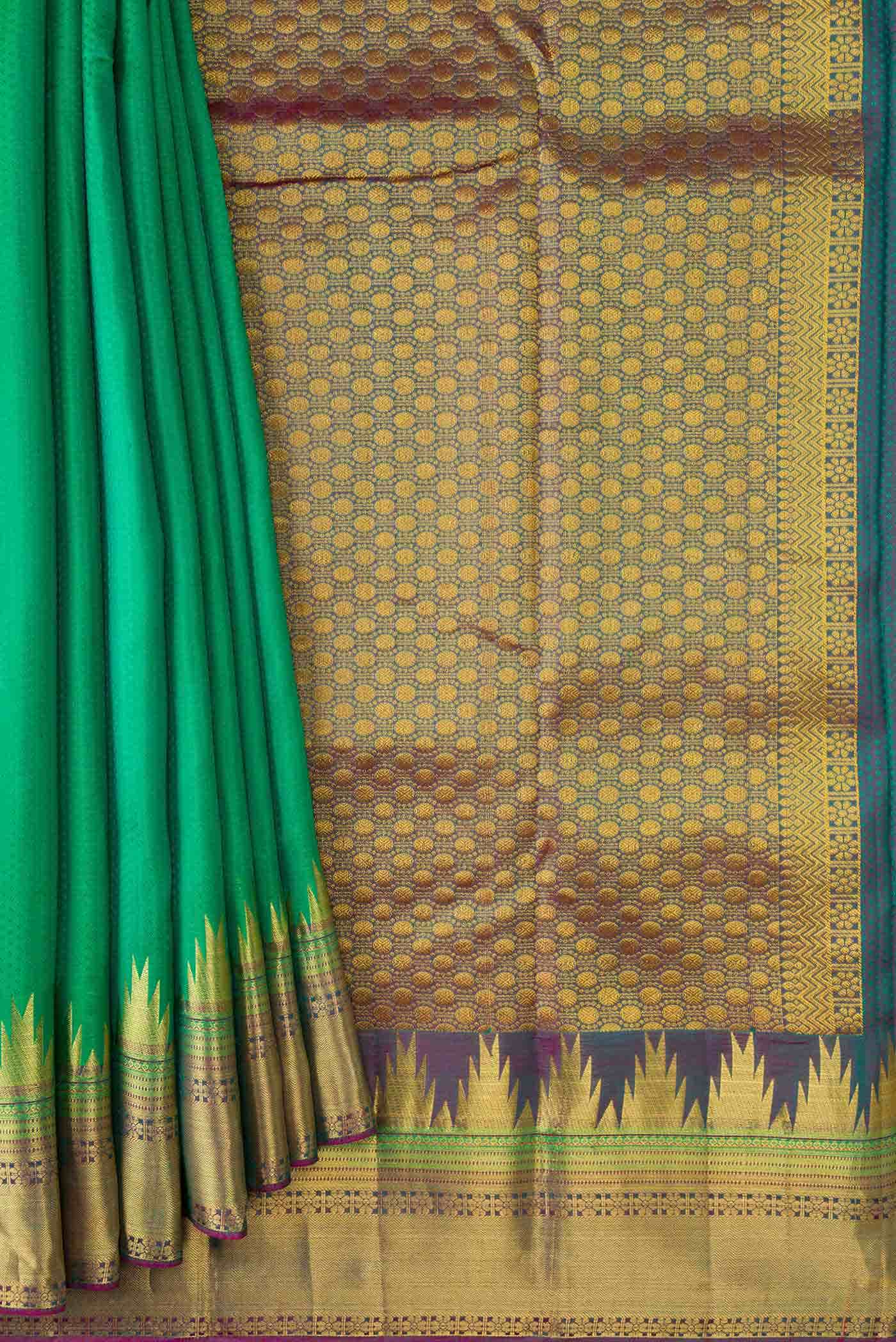 Green Kanchipuram Silk Saree