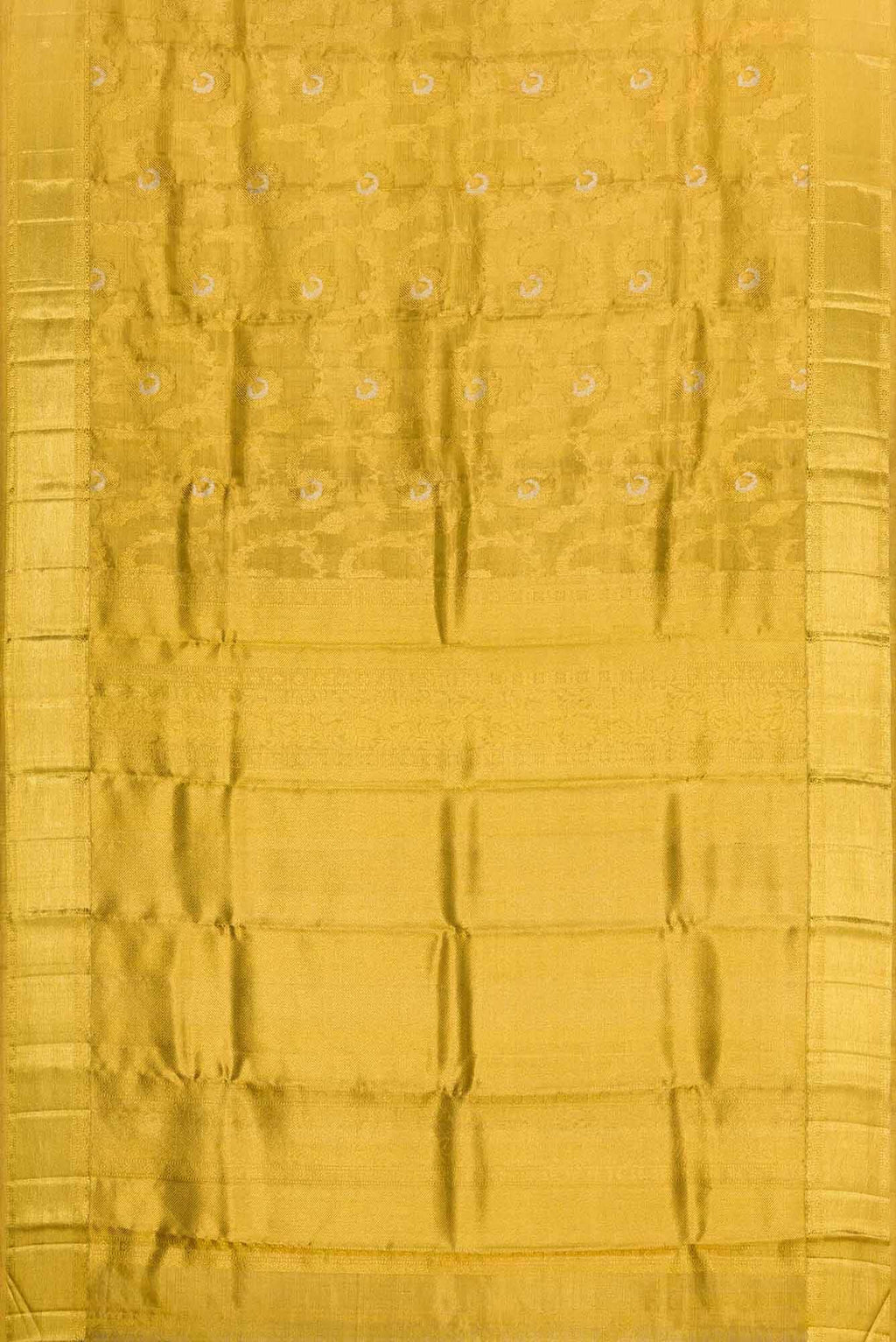 Gold Kanchipuram Silk Saree