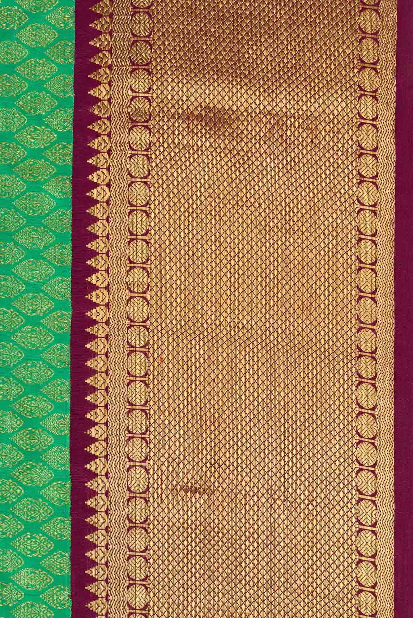 Green Kanchipuram Silk Saree