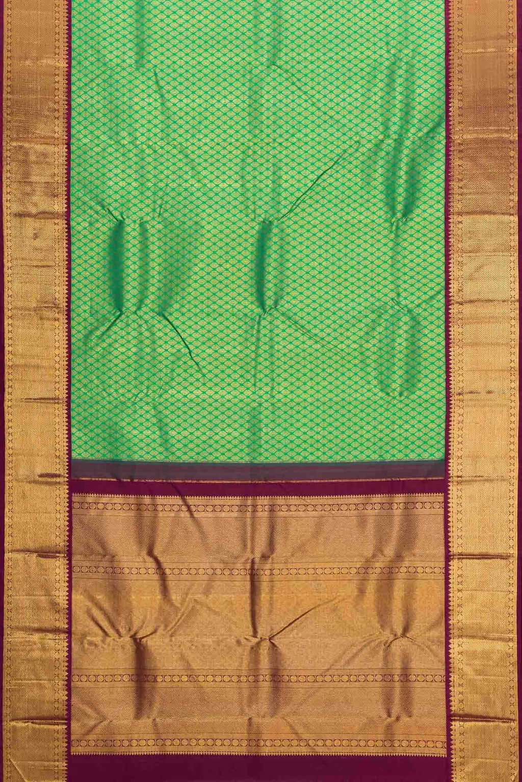 Green Kanchipuram Silk Saree