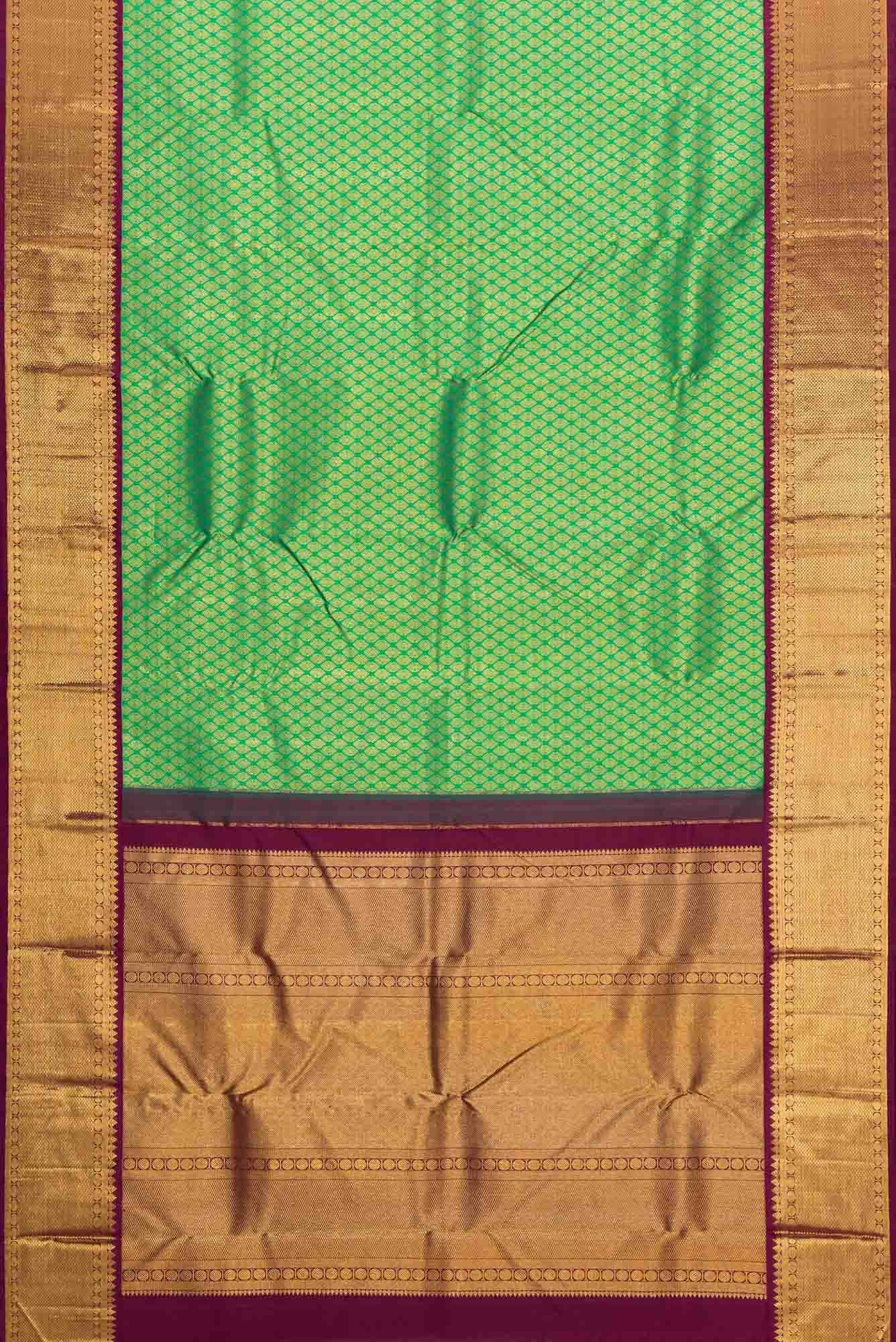 Green Kanchipuram Silk Saree