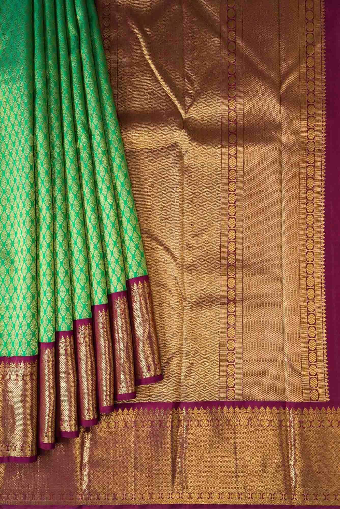 Green Kanchipuram Silk Saree