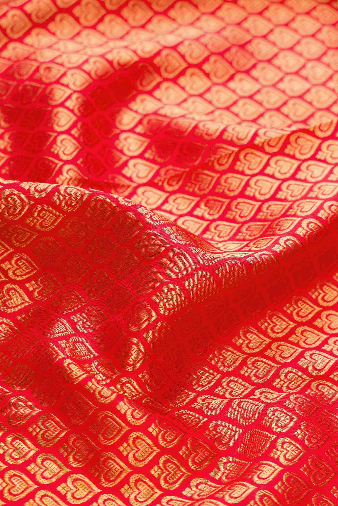 Red Kanchipuram Silk Saree