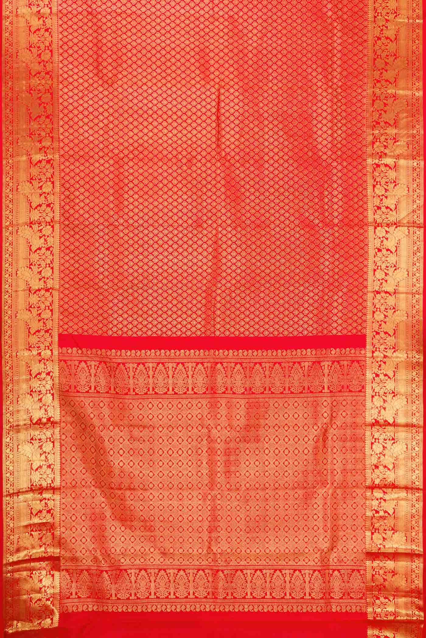 Red Kanchipuram Silk Saree