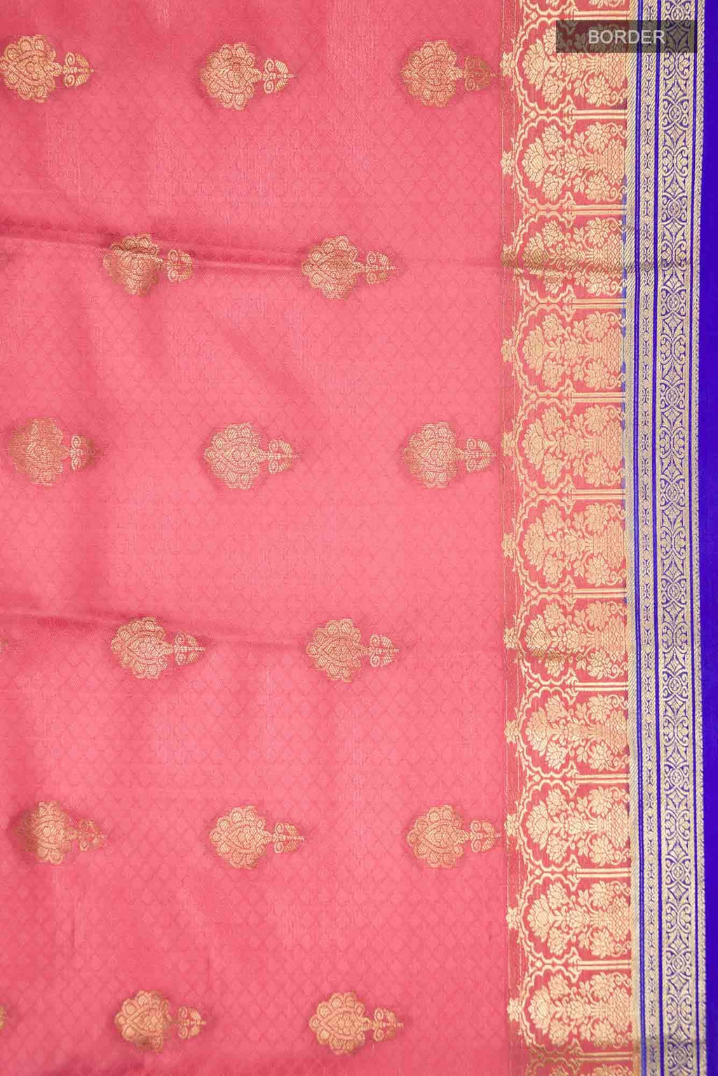 Coral Mysore Crepe Saree
