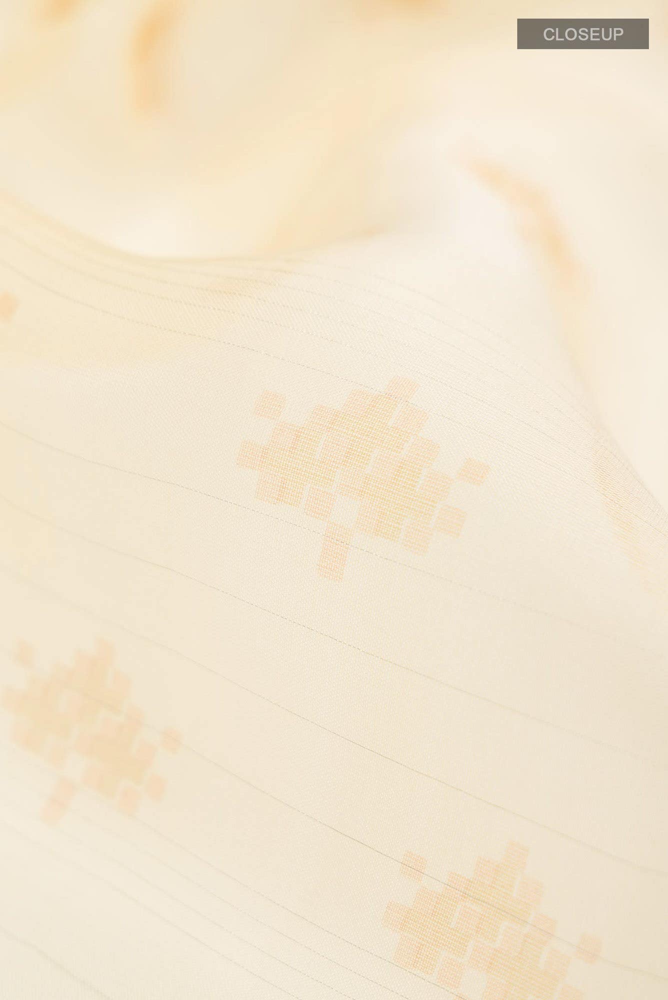 Sandal Organza Silk Saree