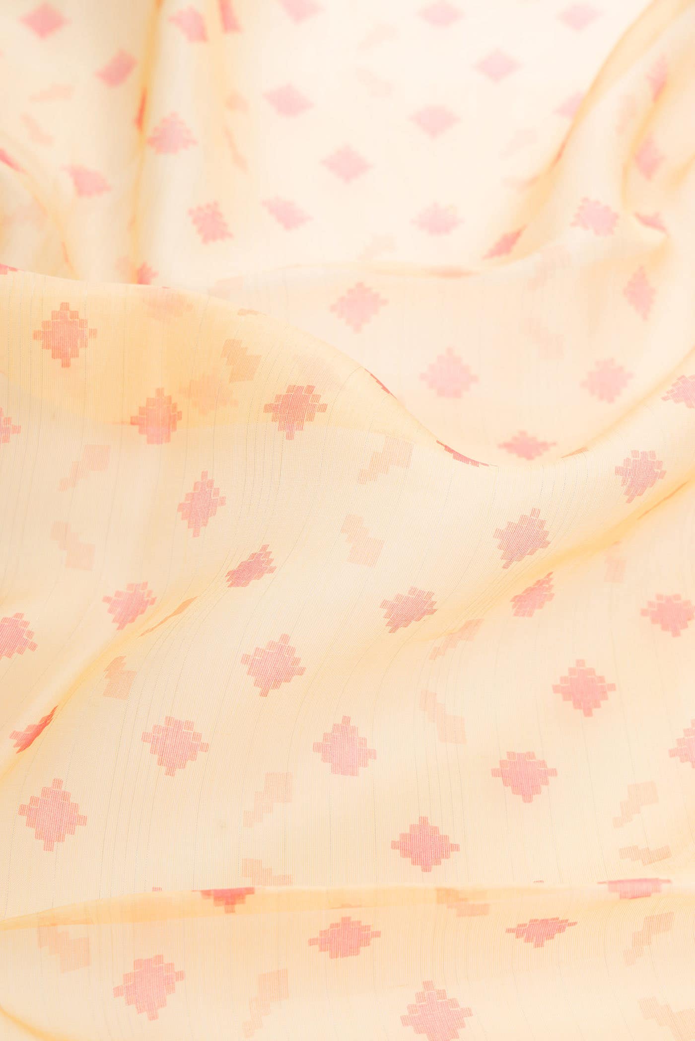 Sandal Organza Silk Saree
