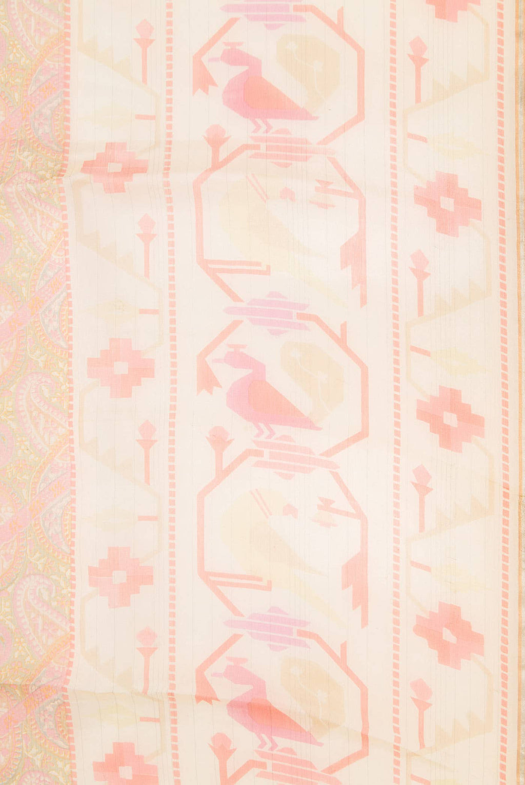 Sandal Organza Silk Saree