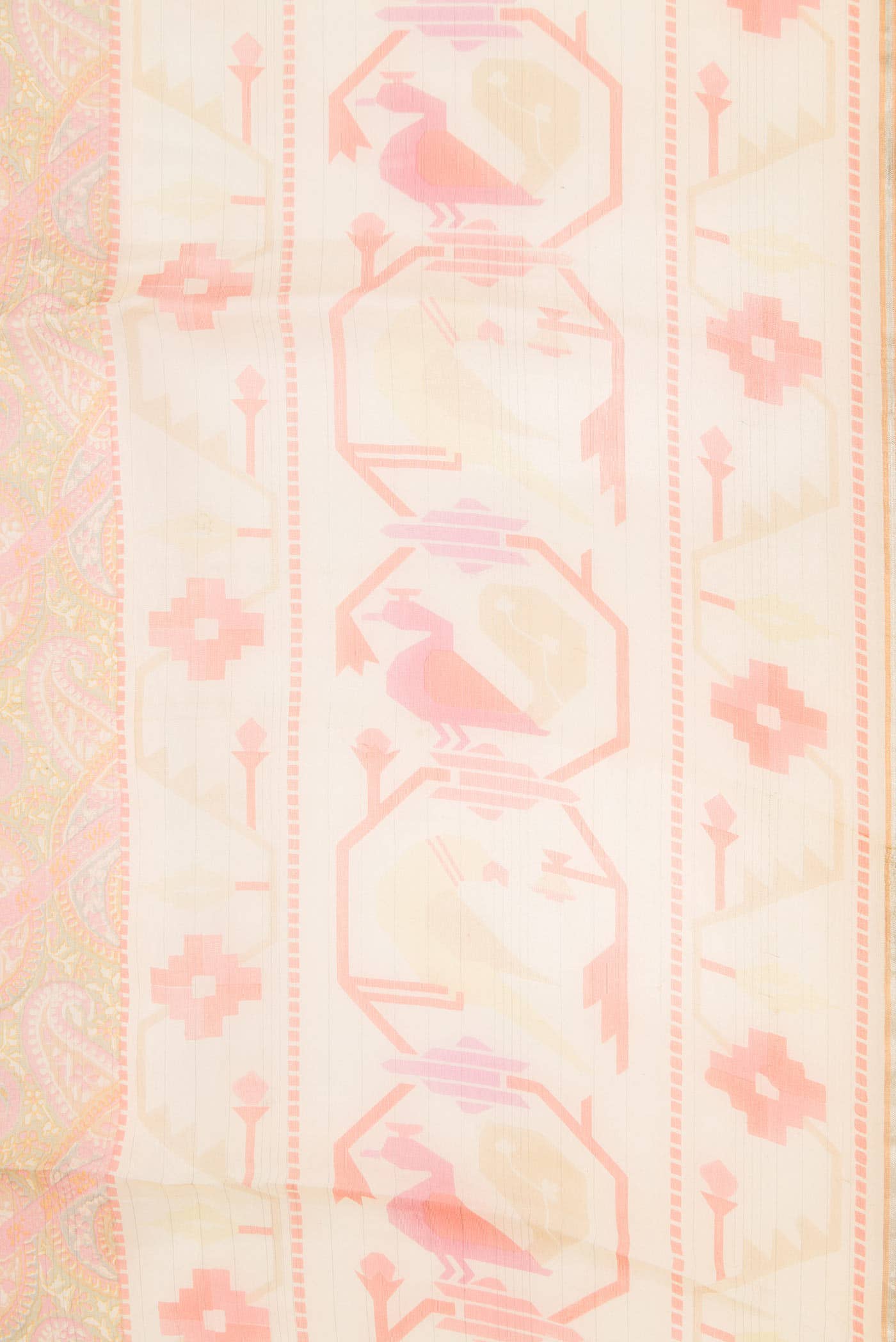 Sandal Organza Silk Saree