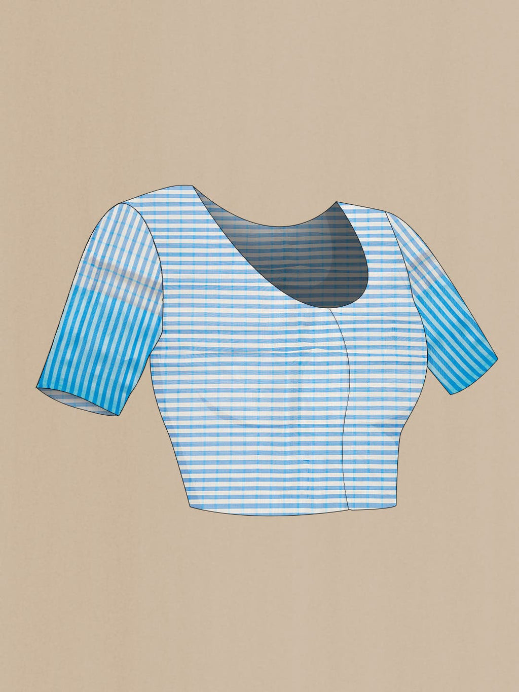 Blue Silk Cotton Saree