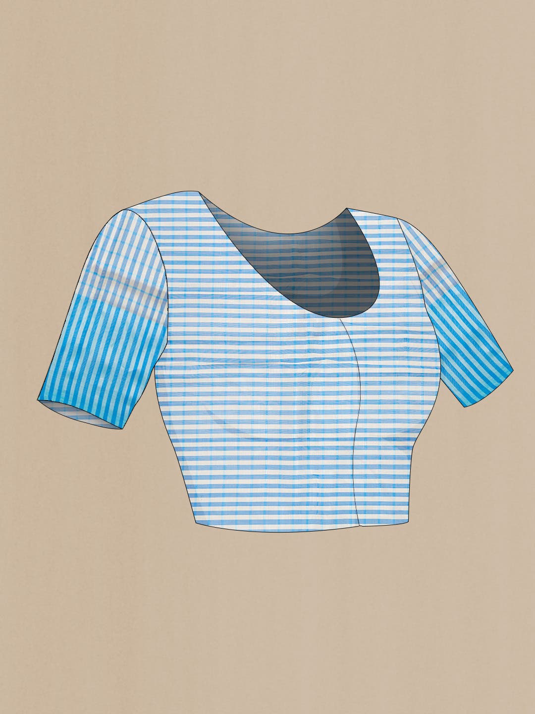 Blue Silk Cotton Saree