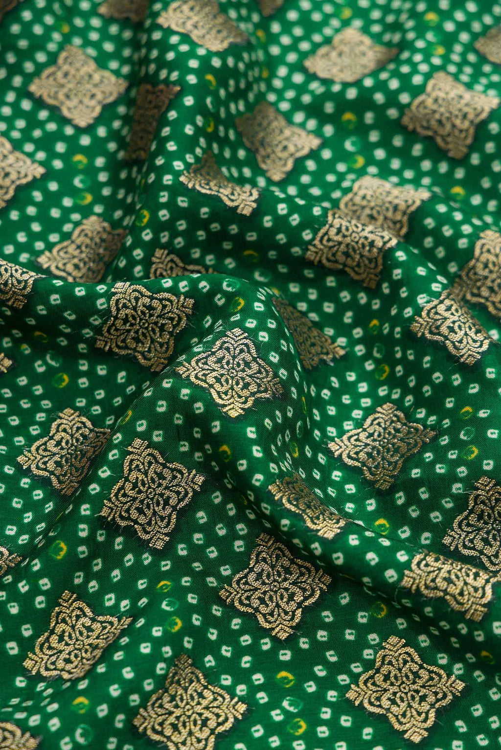 Green Banarasi Silk Saree