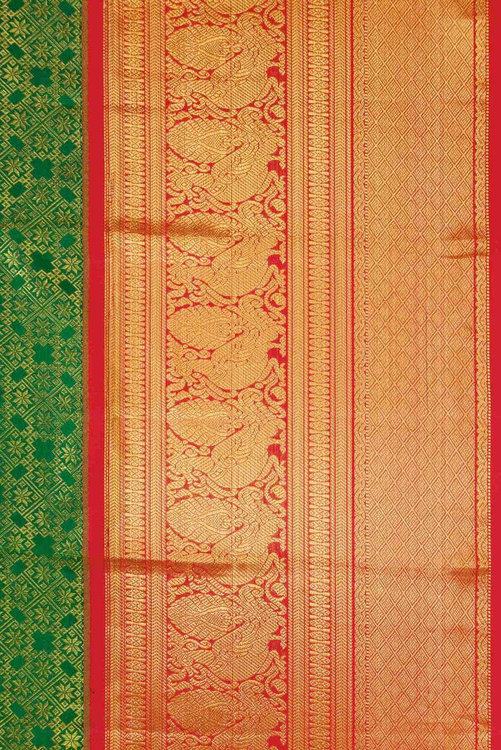 Green Kanchipuram Silk Saree