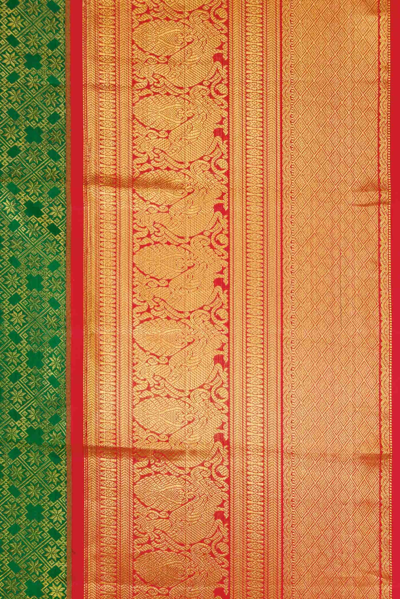 Green Kanchipuram Silk Saree