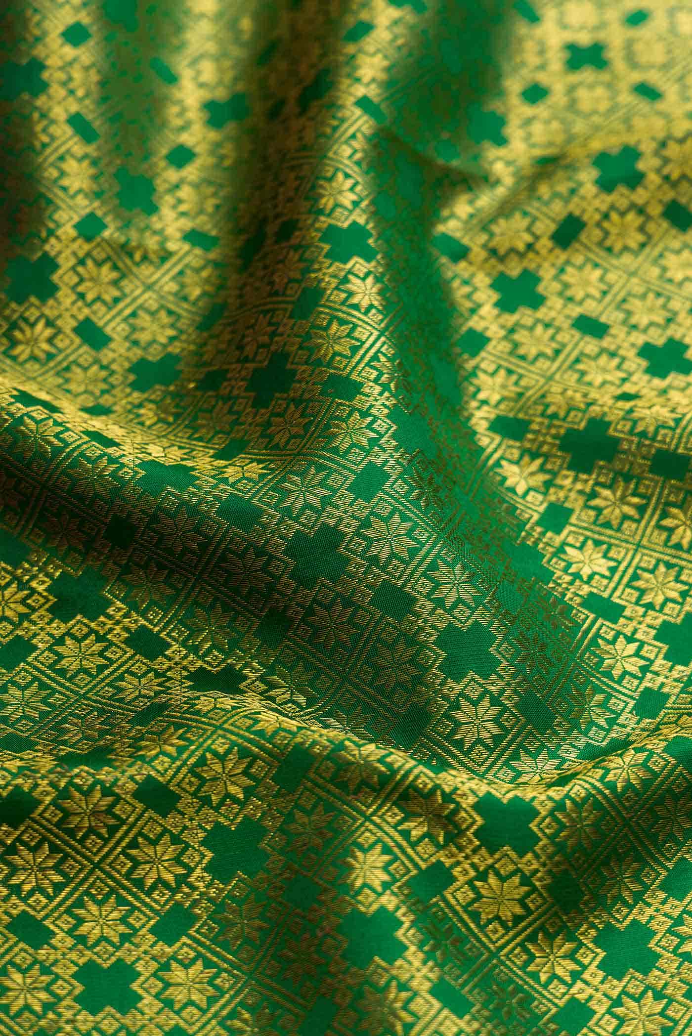 Green Kanchipuram Silk Saree
