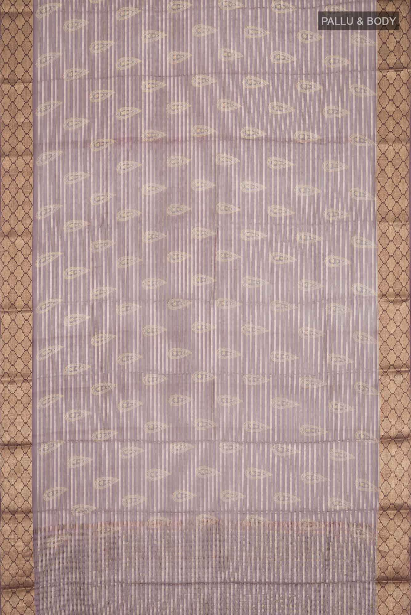 Coffee Brown Georgette Saree