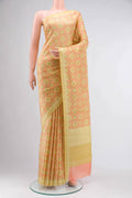 Multi Color Printed Silk Saree