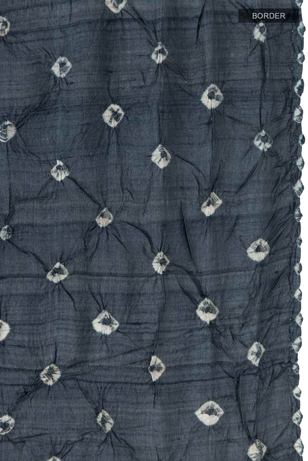 Grey Tussar Silk Saree
