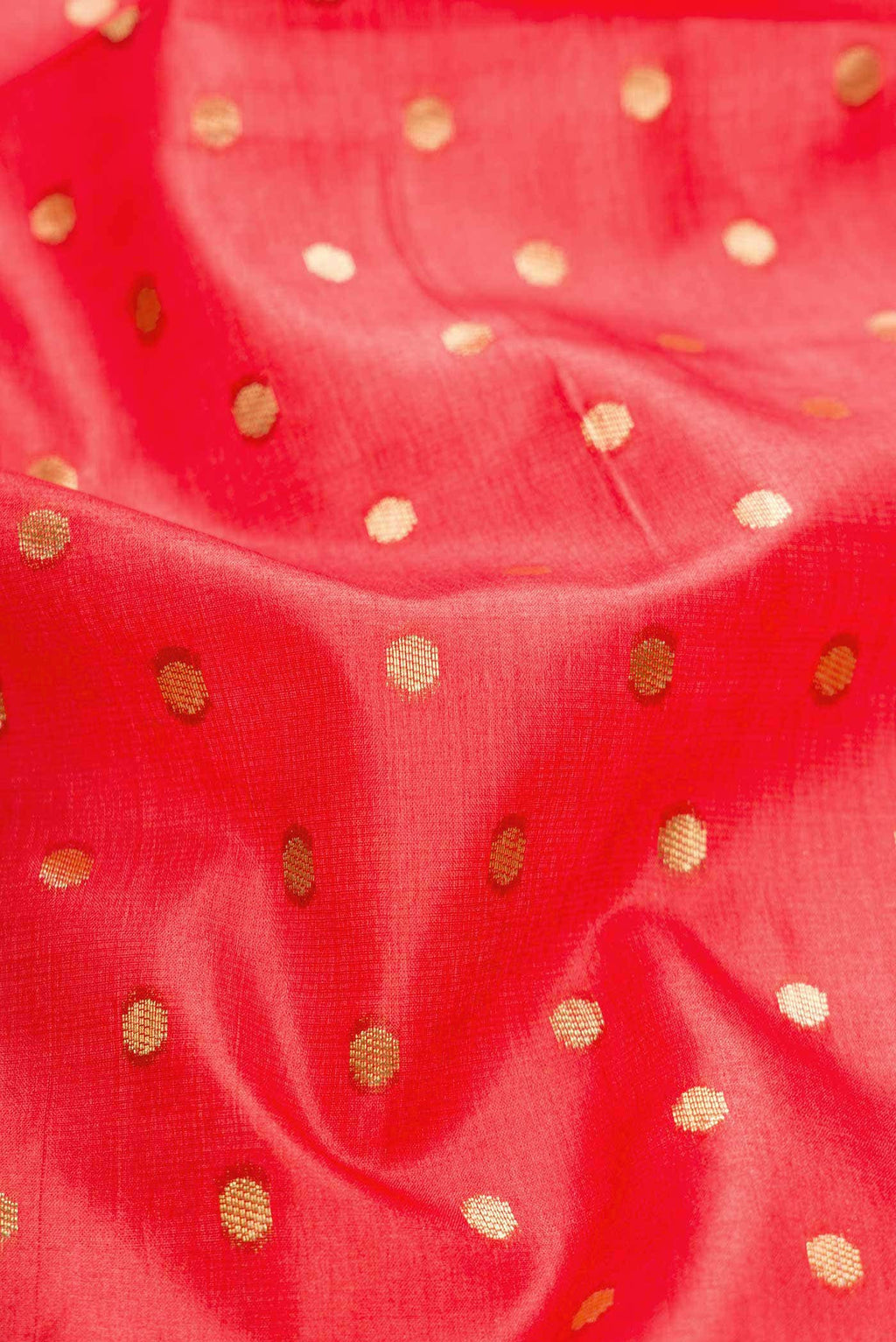 Dark Pink Blended Tussar Silk Saree