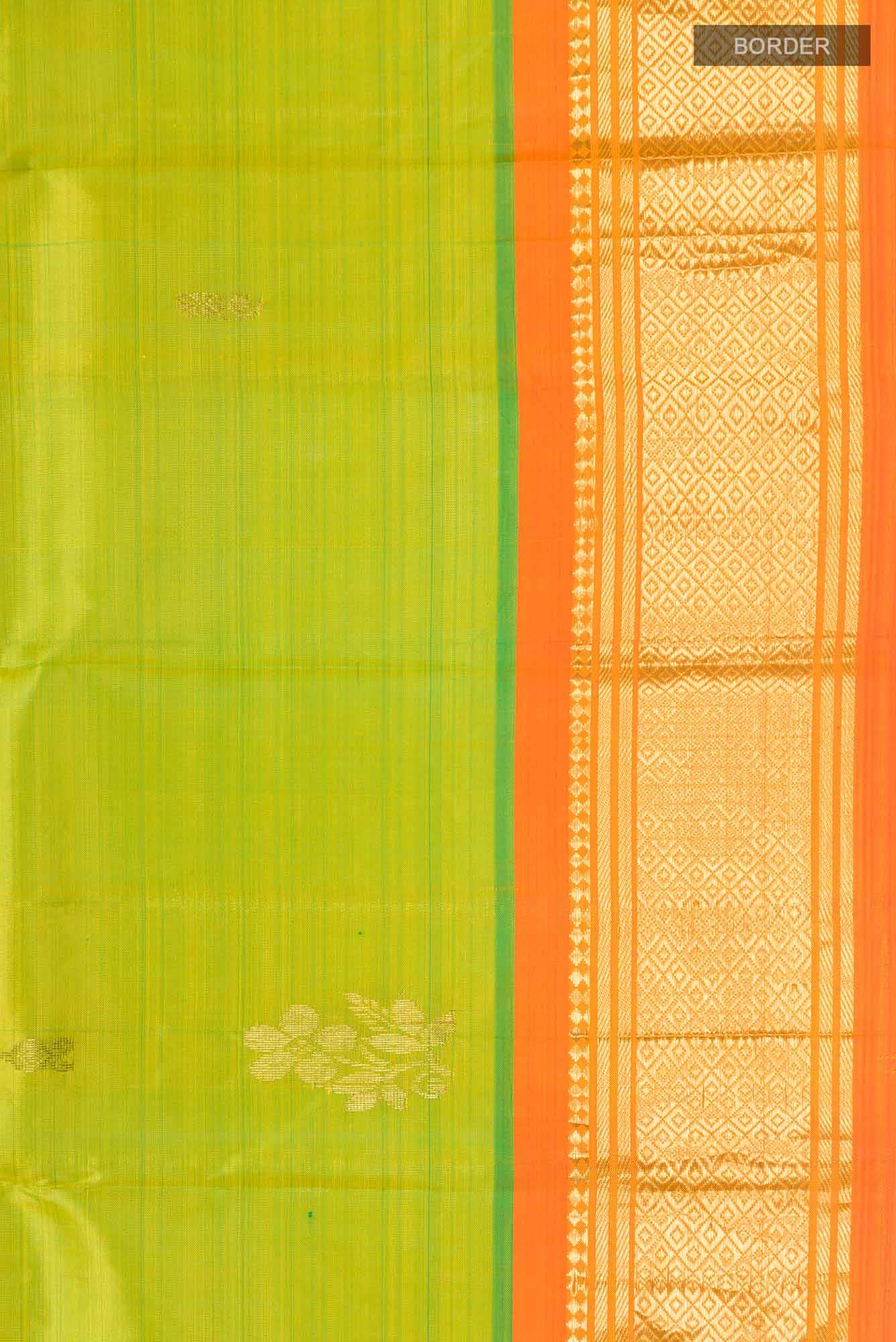Green Kanchipuram Silk Saree